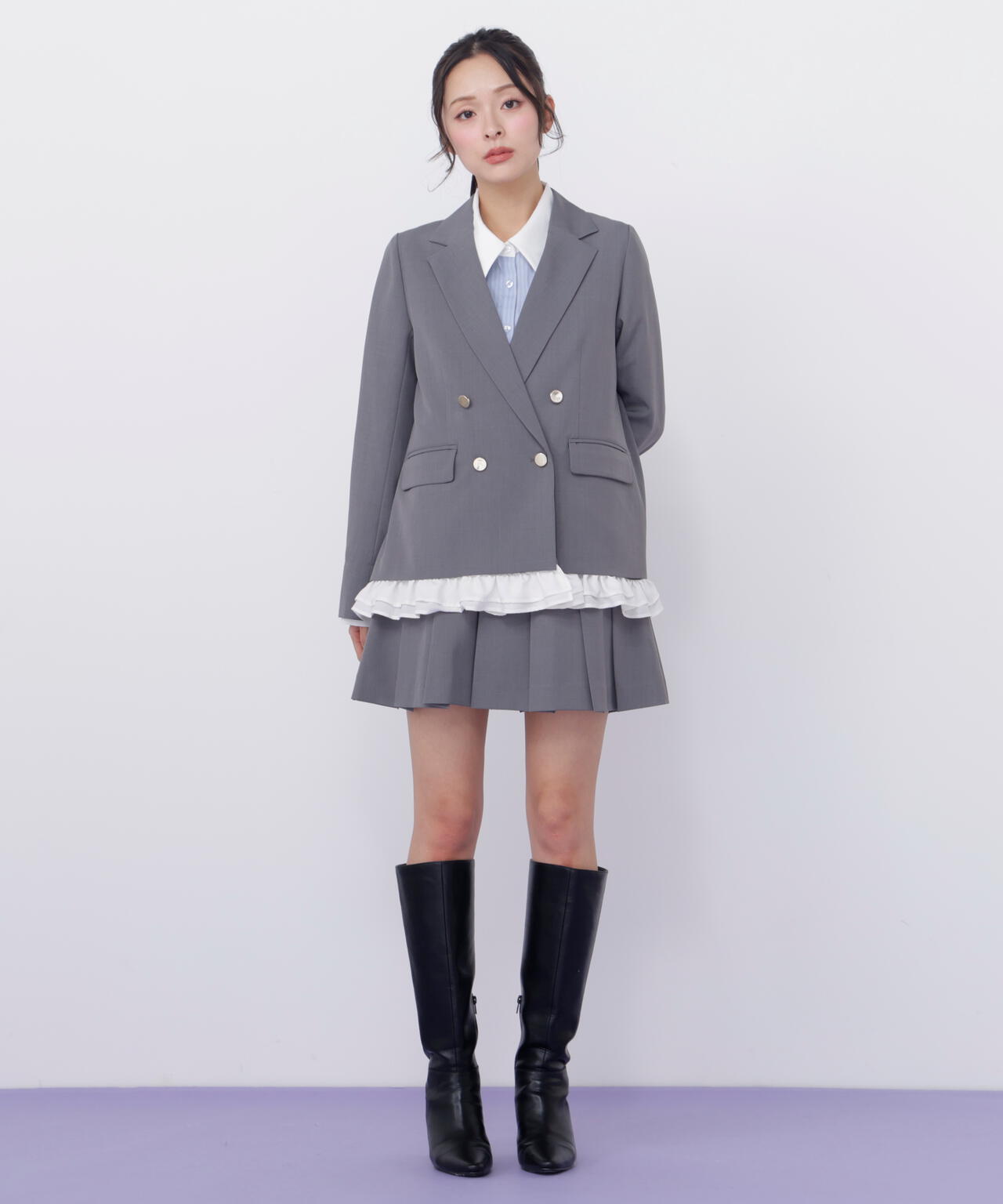 ドロストビスチェシャツ