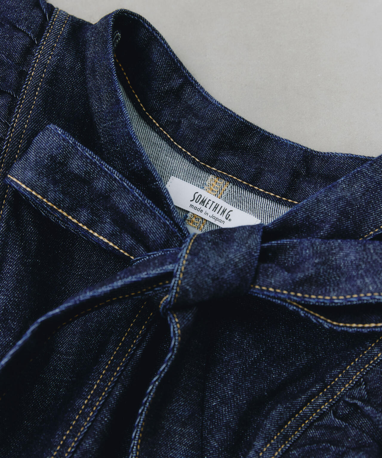 SOMETHING 別注デニムビスチェ