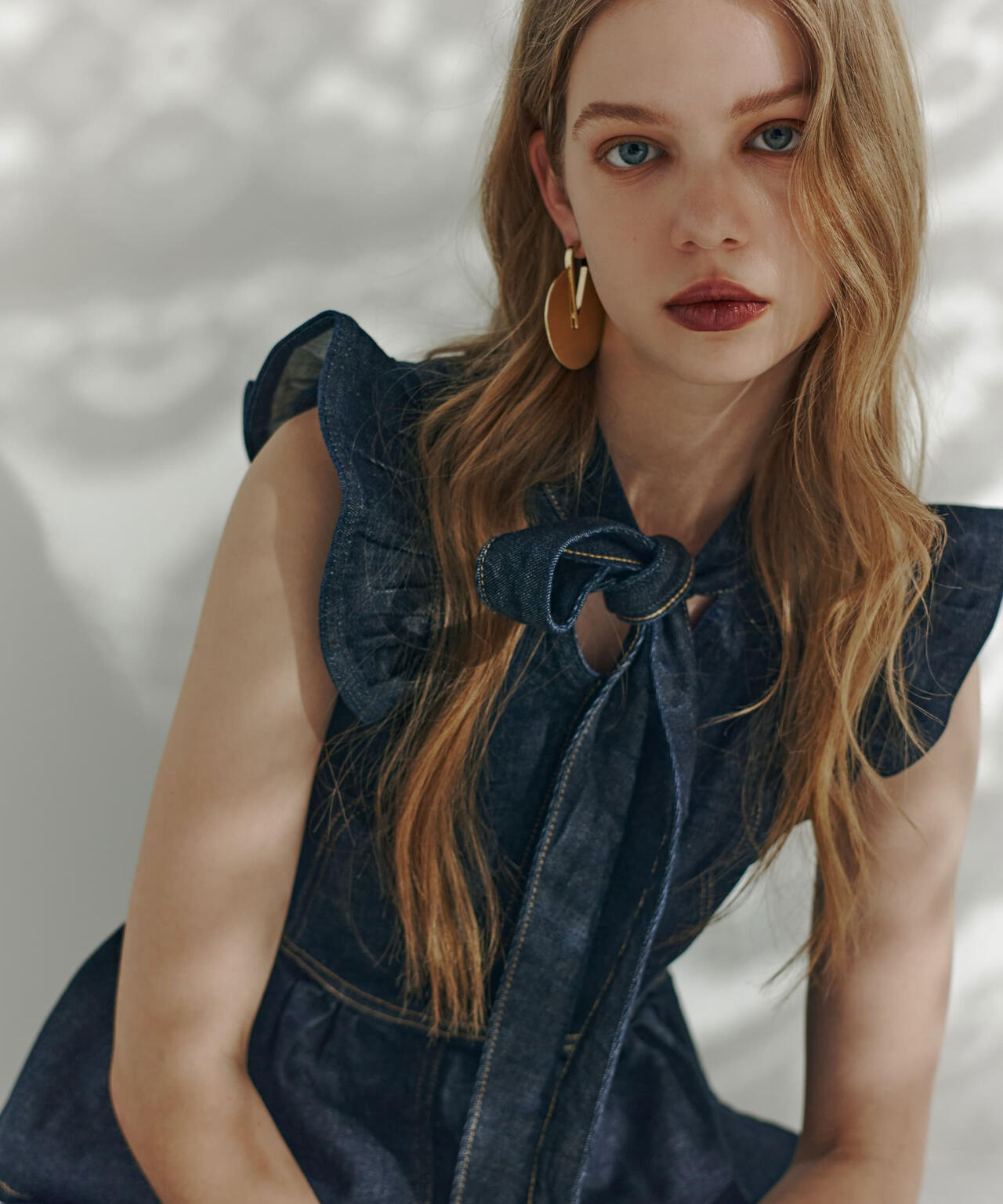 SOMETHING 別注デニムビスチェ