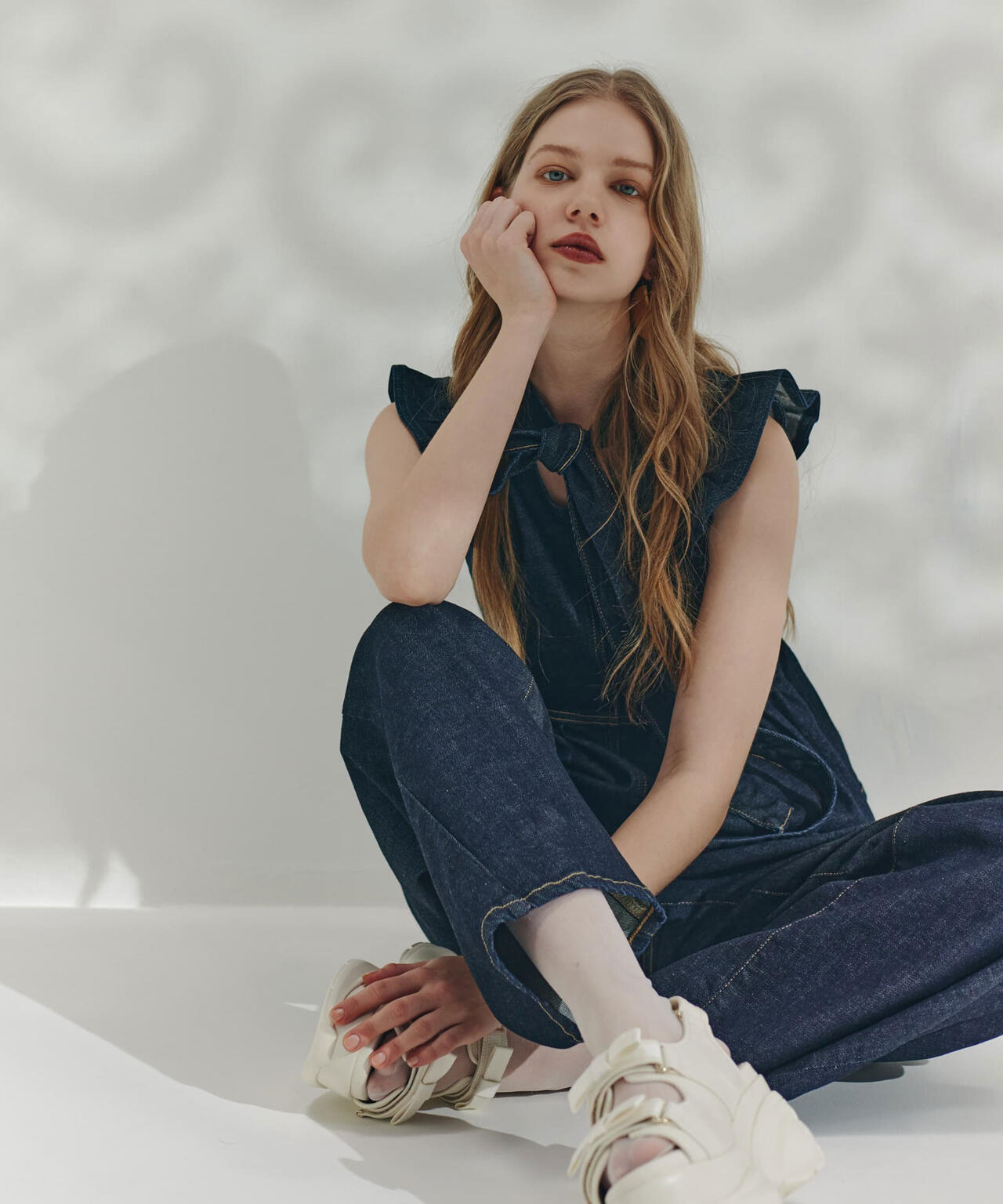 SOMETHING 別注デニムビスチェ