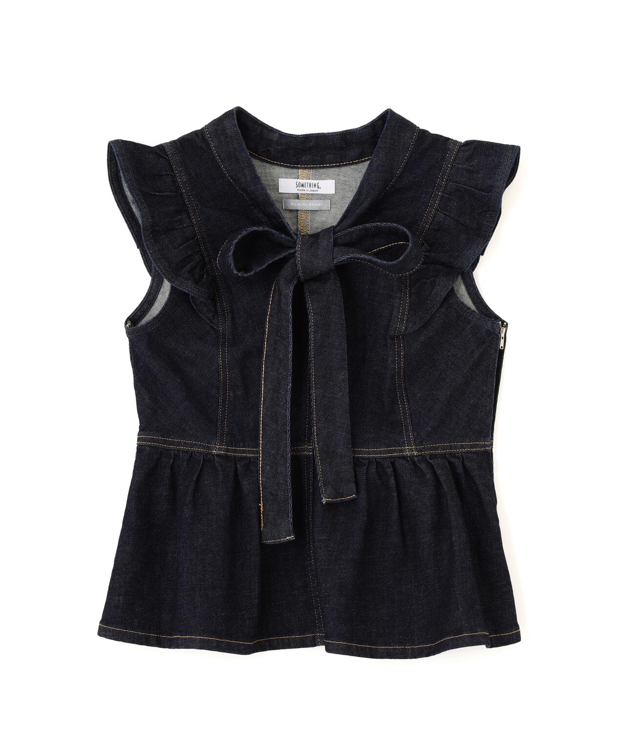 SOMETHING 別注デニムビスチェ