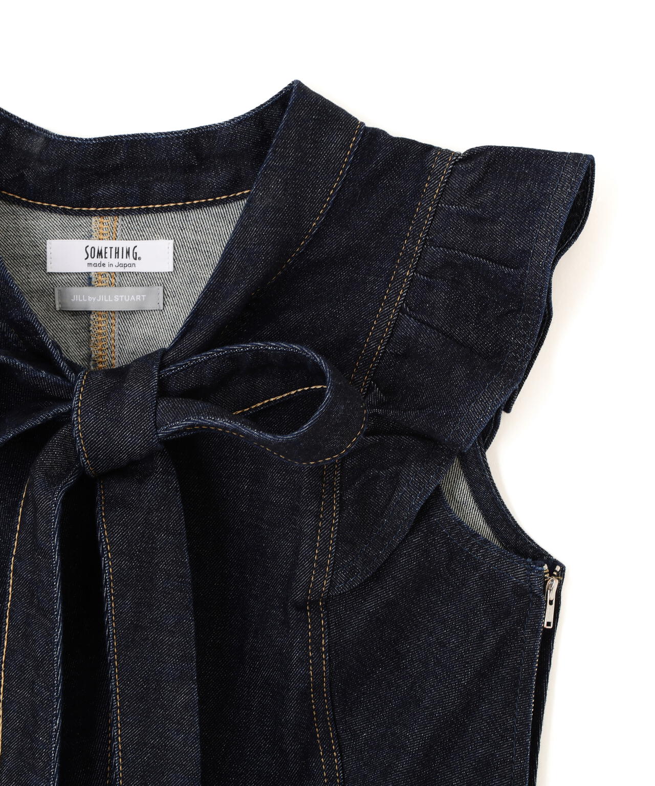 SOMETHING 別注デニムビスチェ