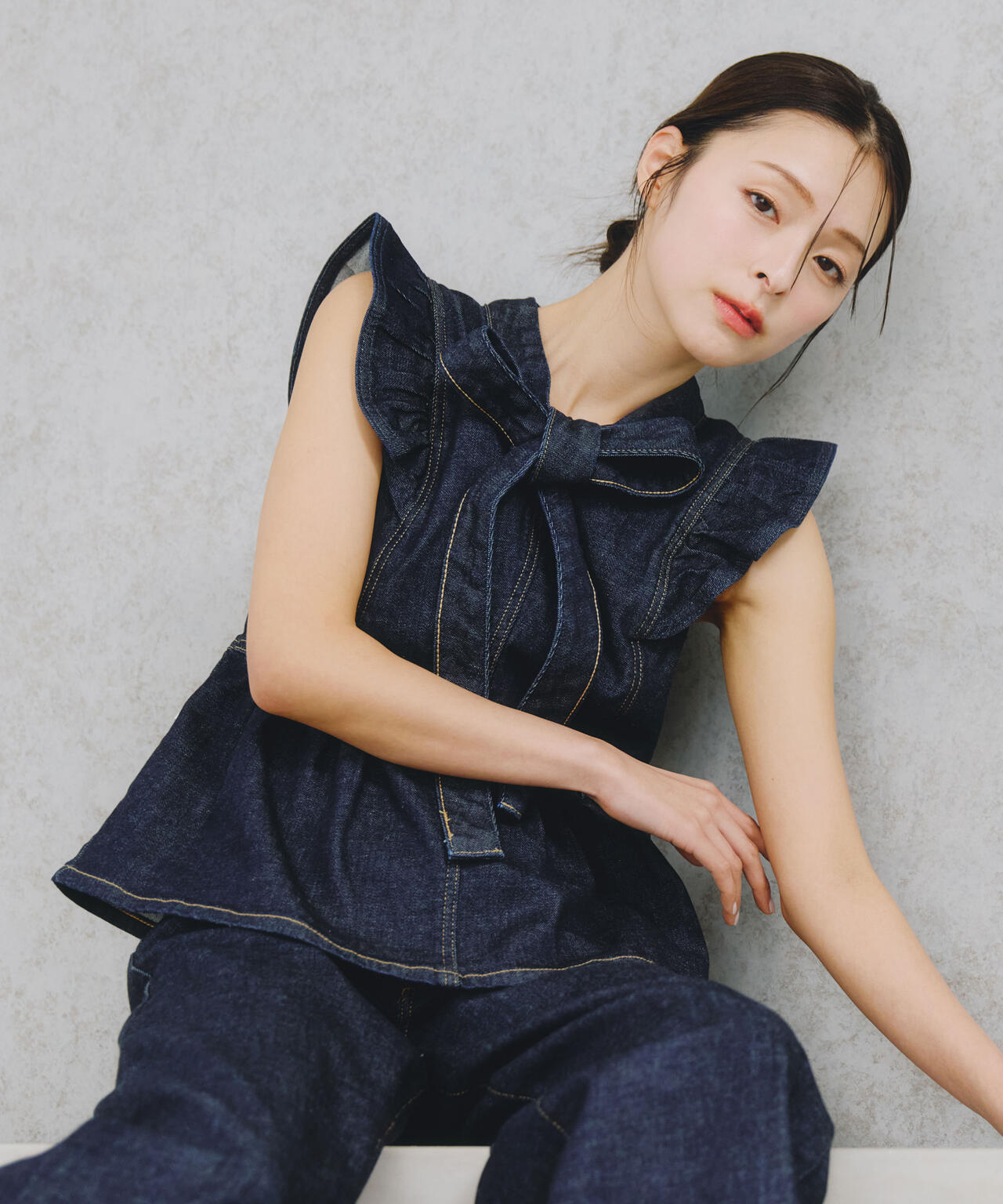 162cm 着用サイズ:FR