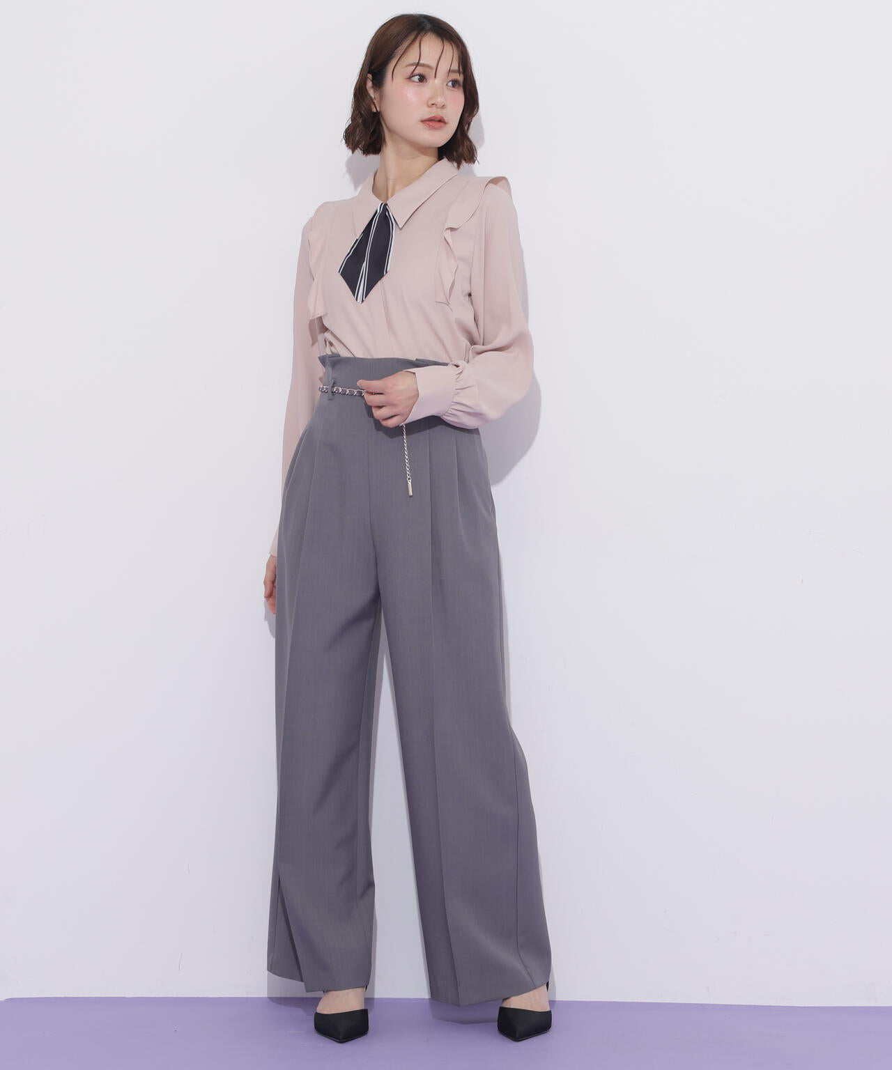 162cm 着用サイズ:FR