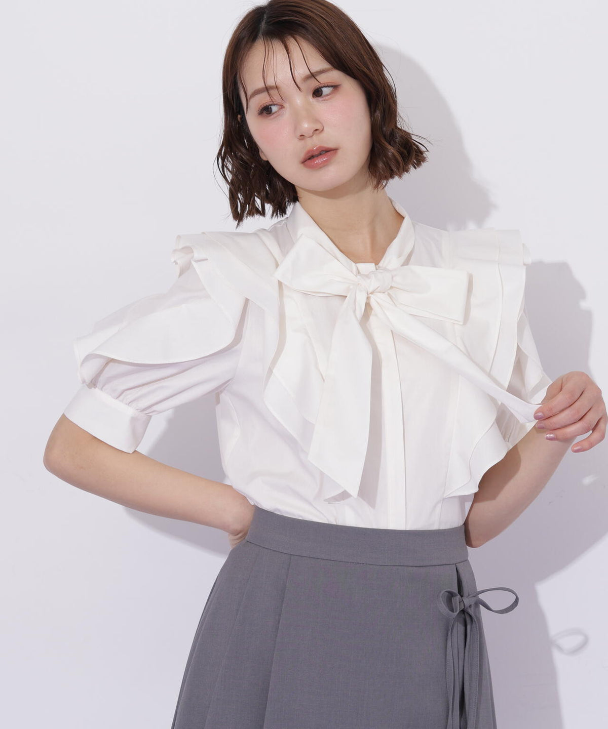 162cm 着用サイズ:FR