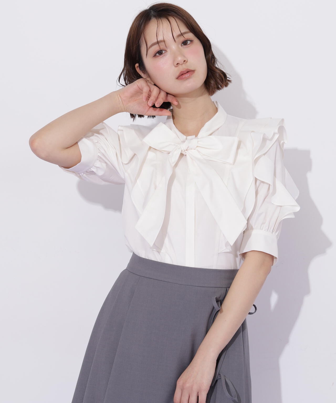 162cm 着用サイズ:FR