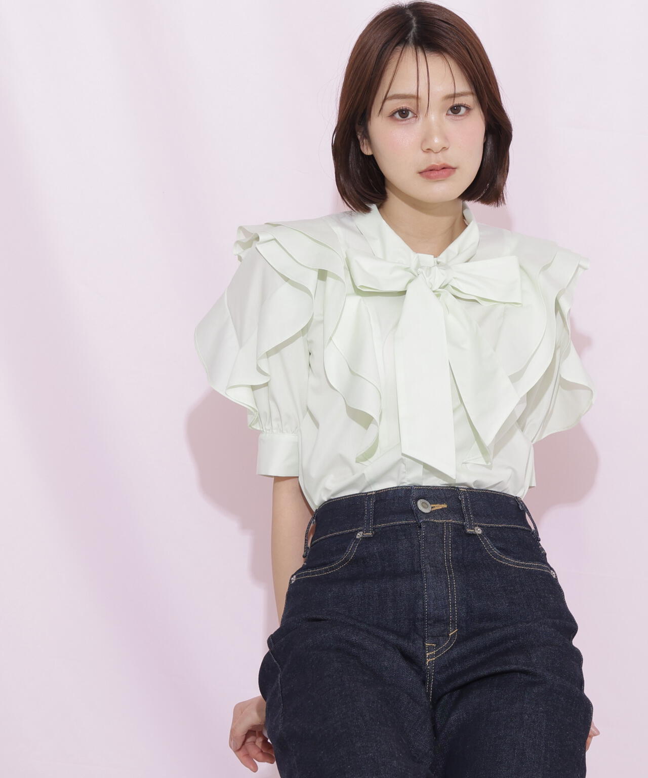 162cm 着用サイズ:FR