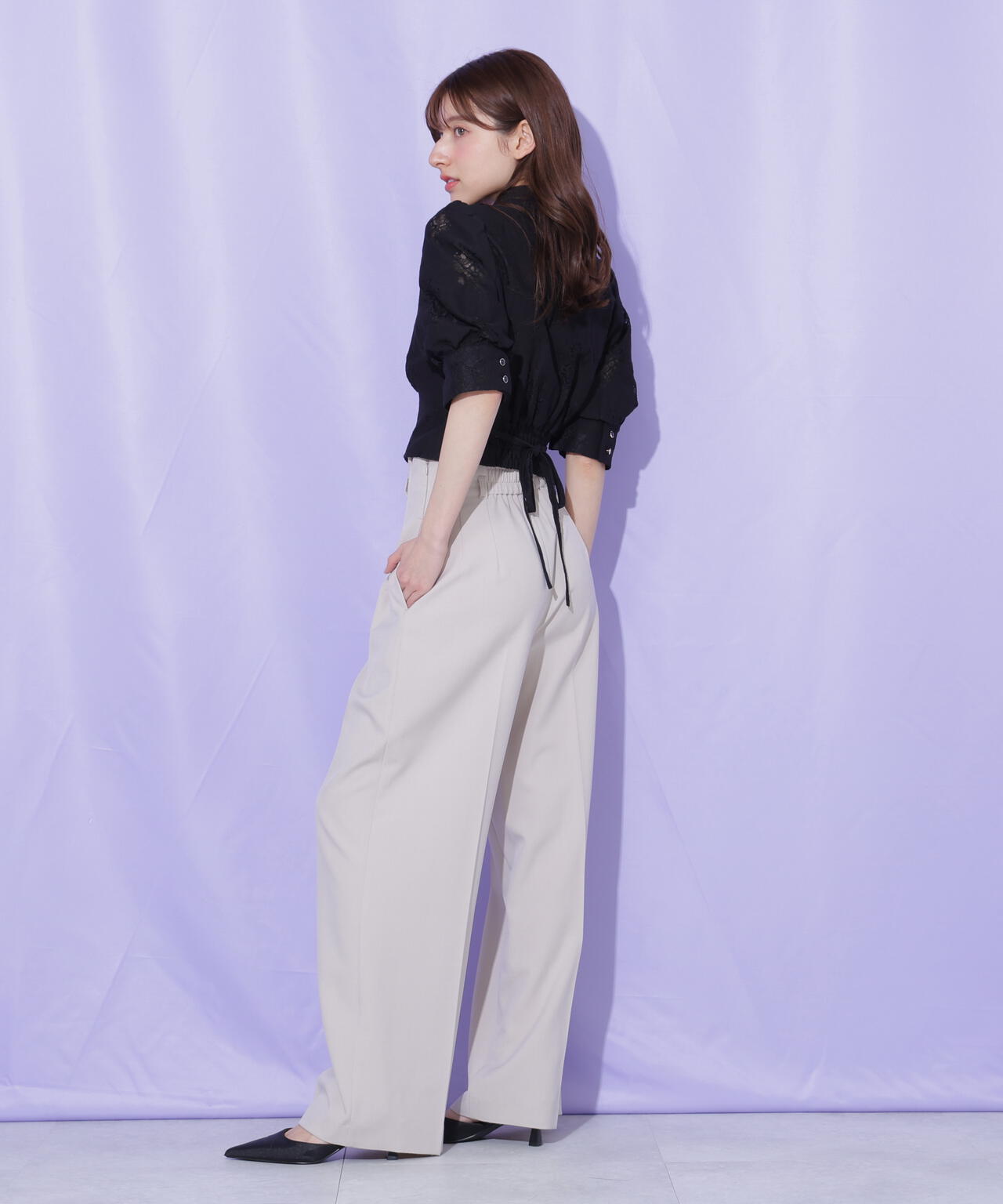 161cm 着用サイズ:FR