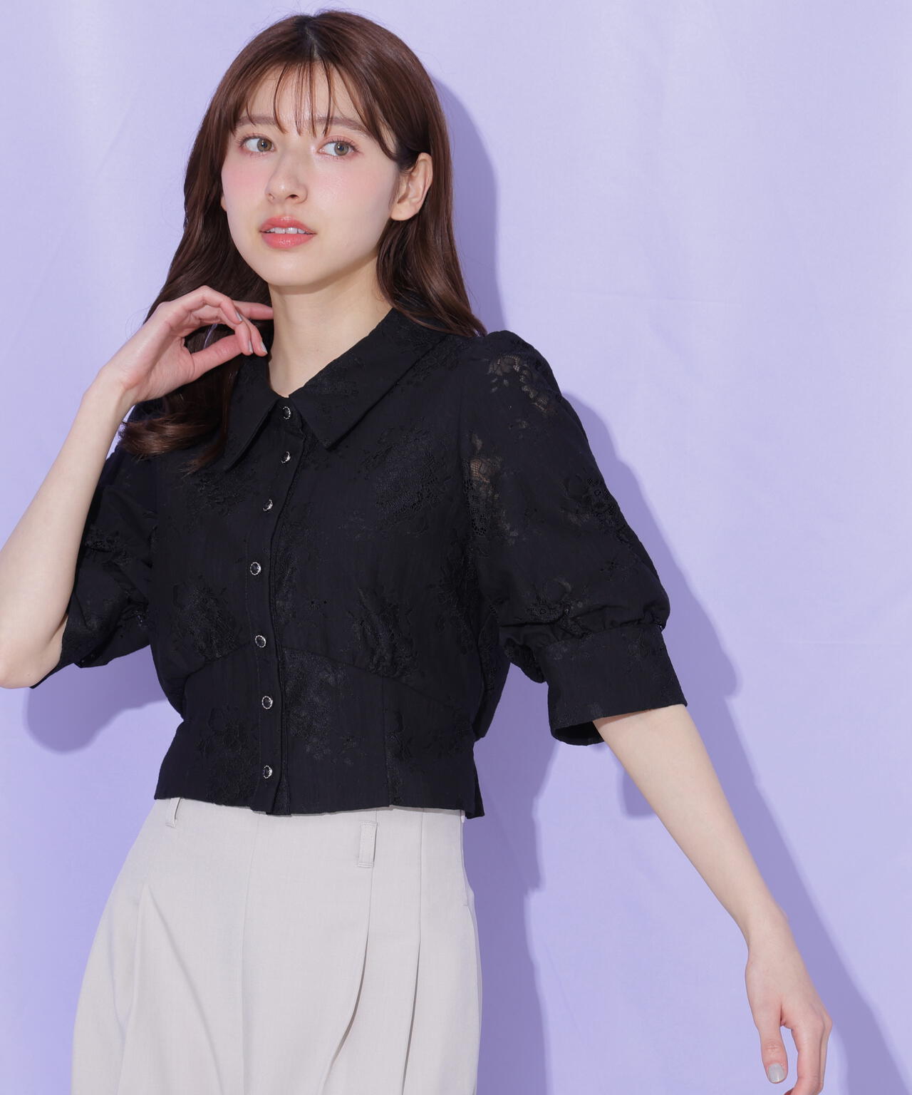 161cm 着用サイズ:FR