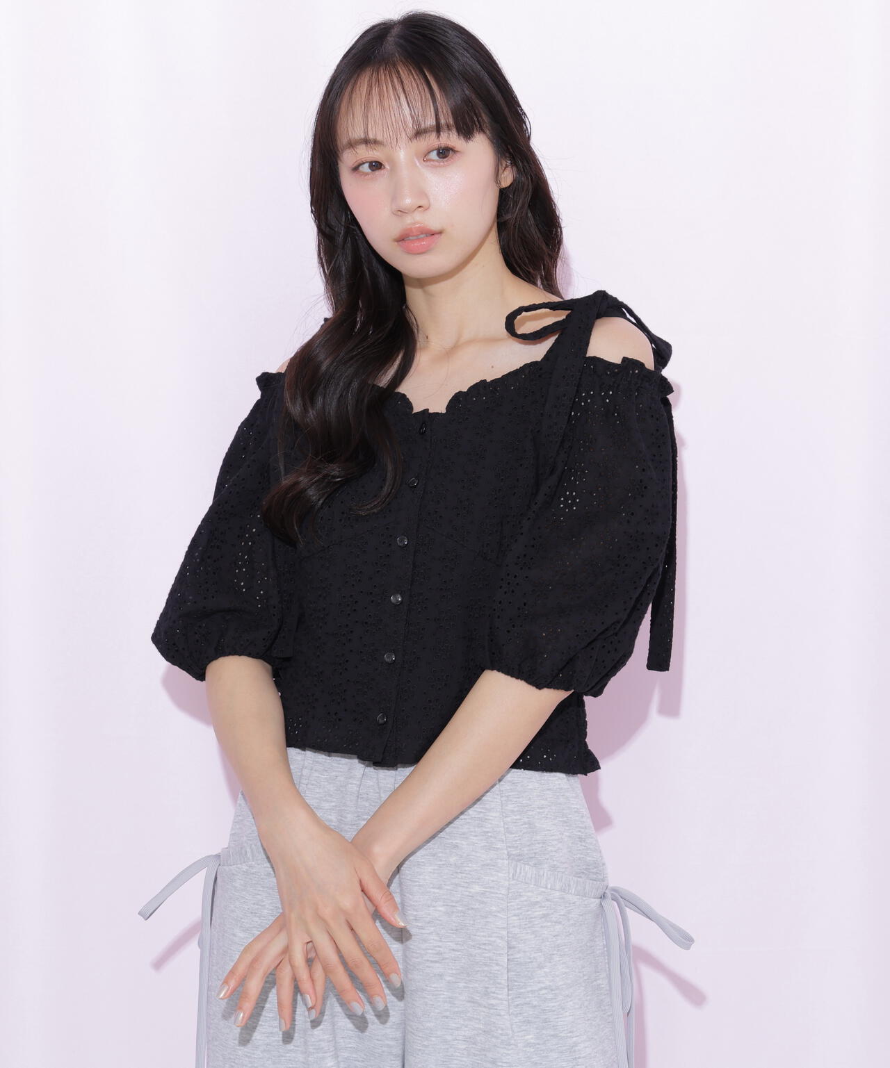 160cm 着用サイズ:FR