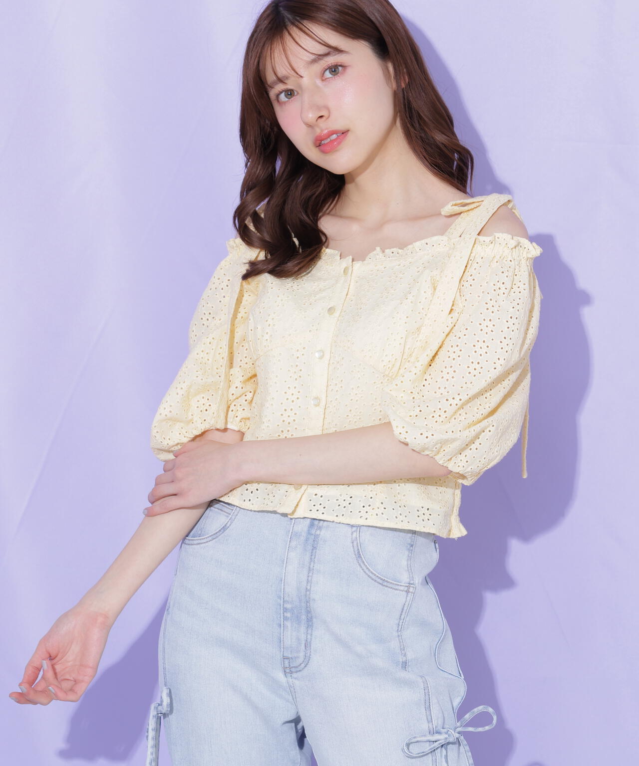 161cm 着用サイズ:FR