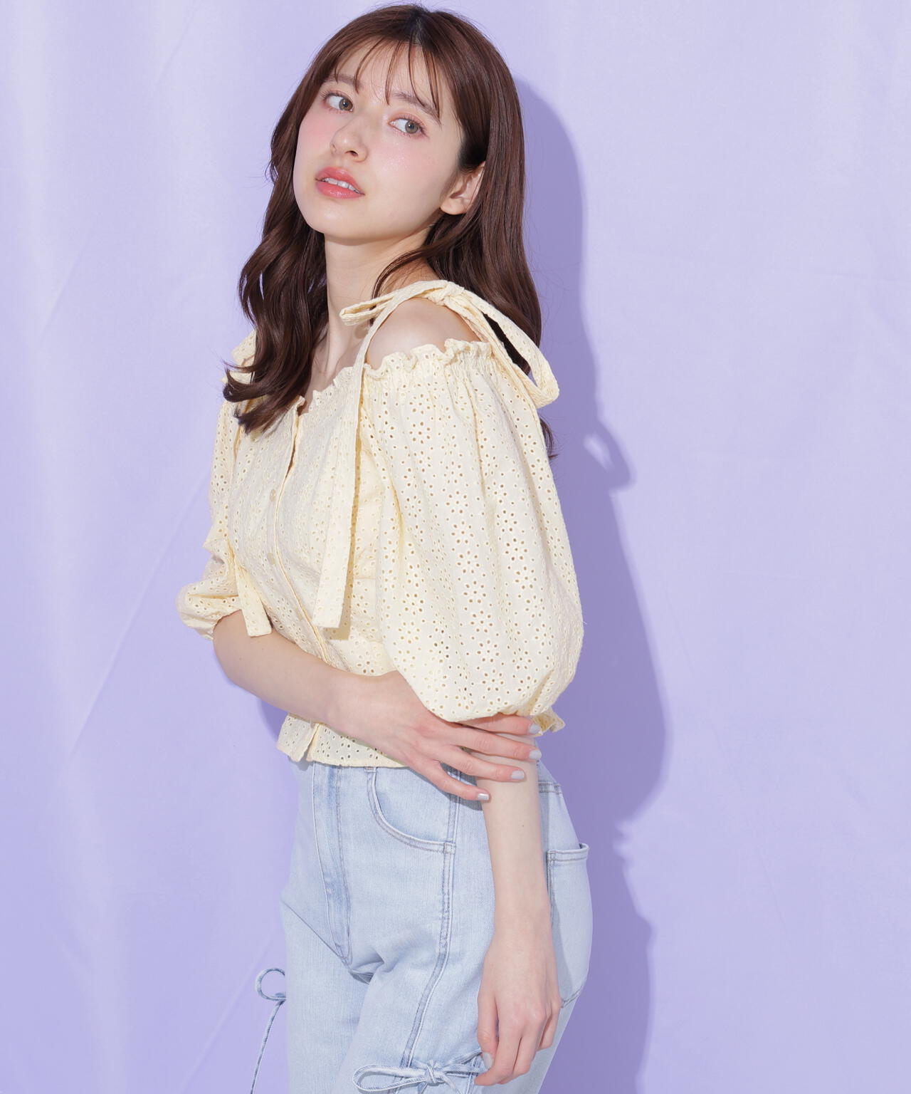 161cm 着用サイズ:FR