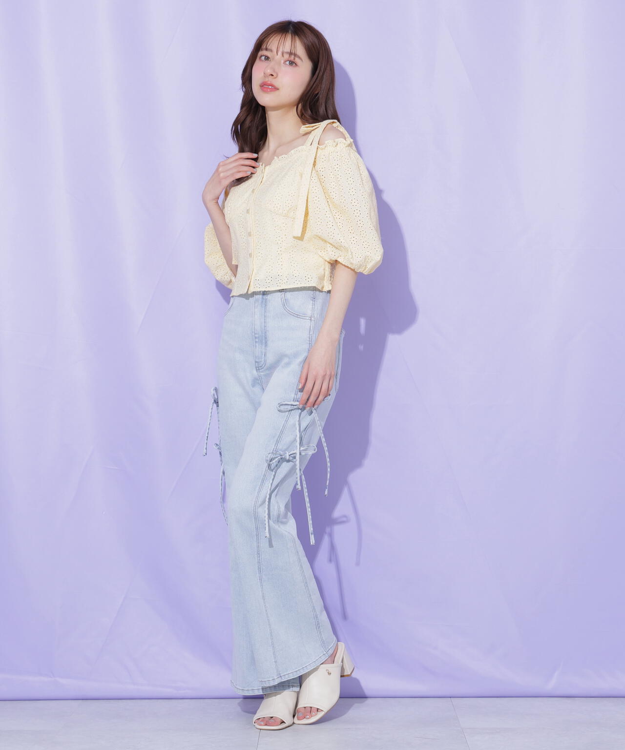161cm 着用サイズ:FR
