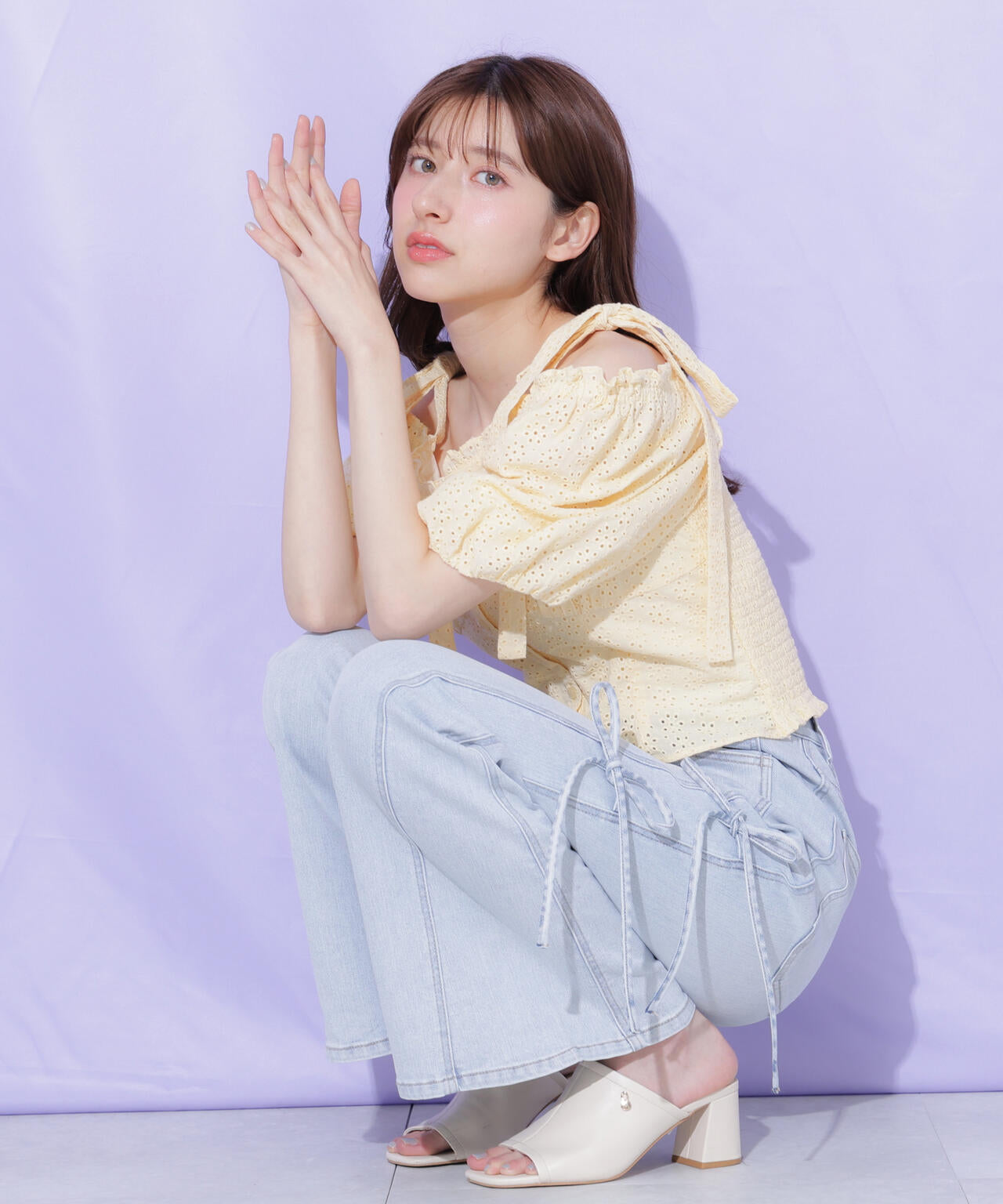 161cm 着用サイズ:FR
