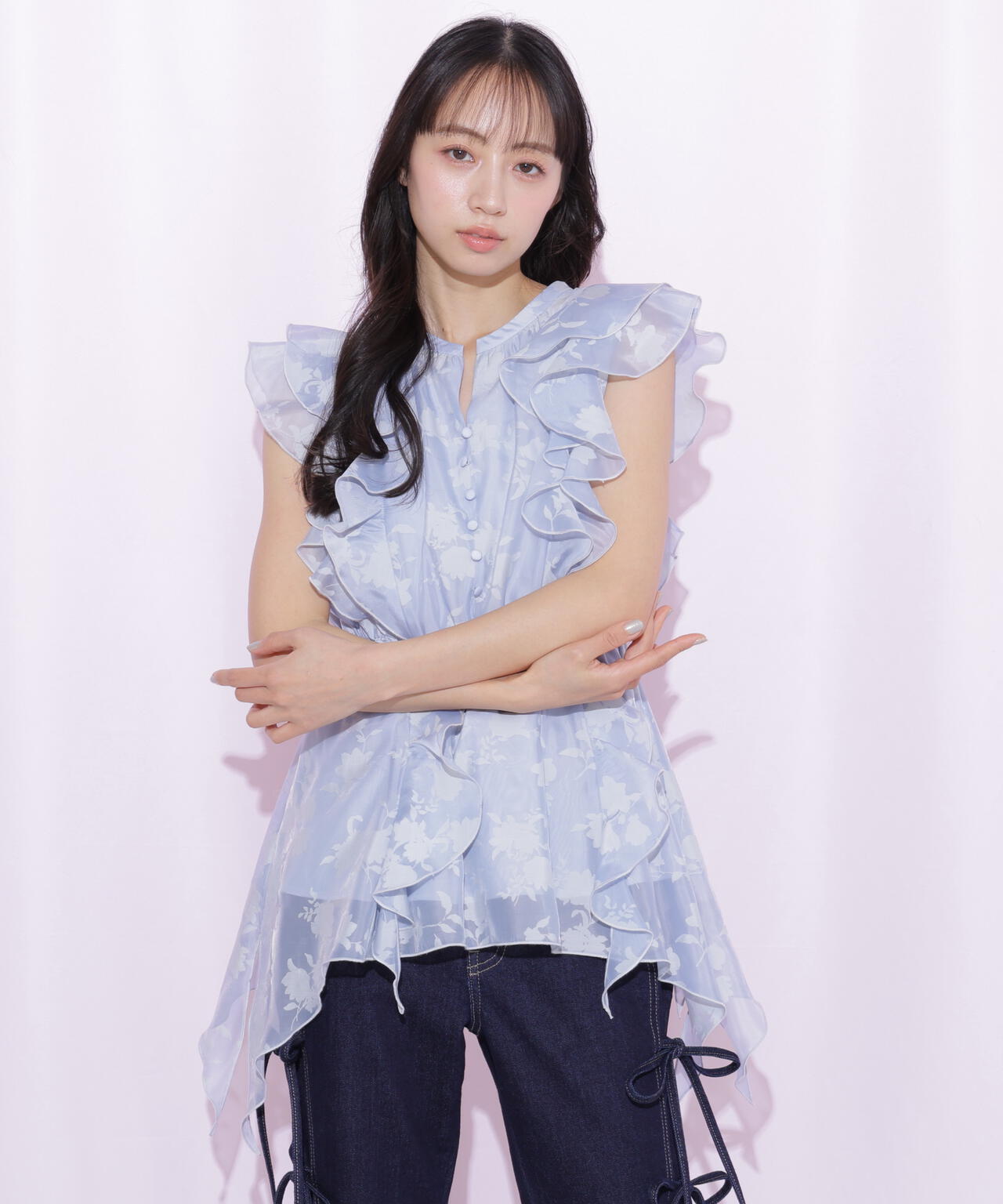 160cm 着用サイズ:FR