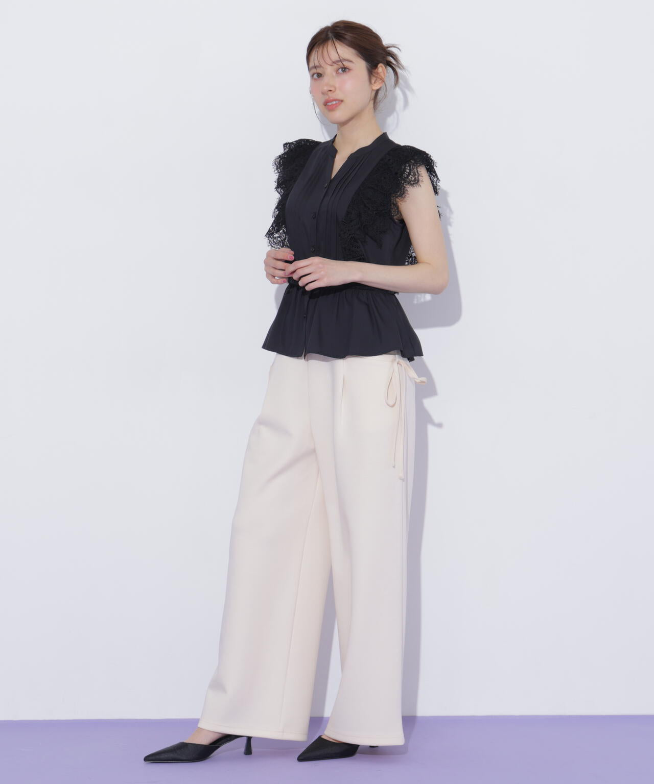 161cm 着用サイズ:FR
