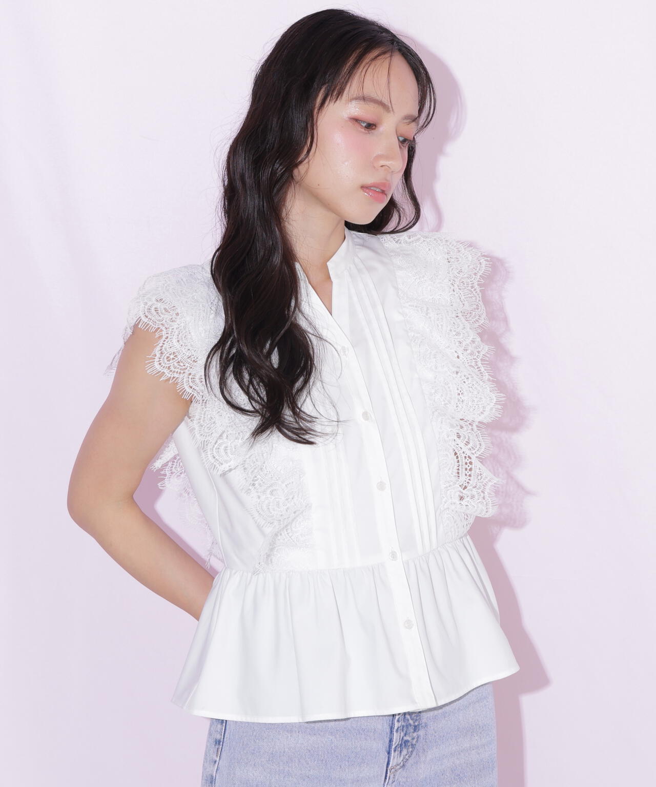 161cm 着用サイズ:FR