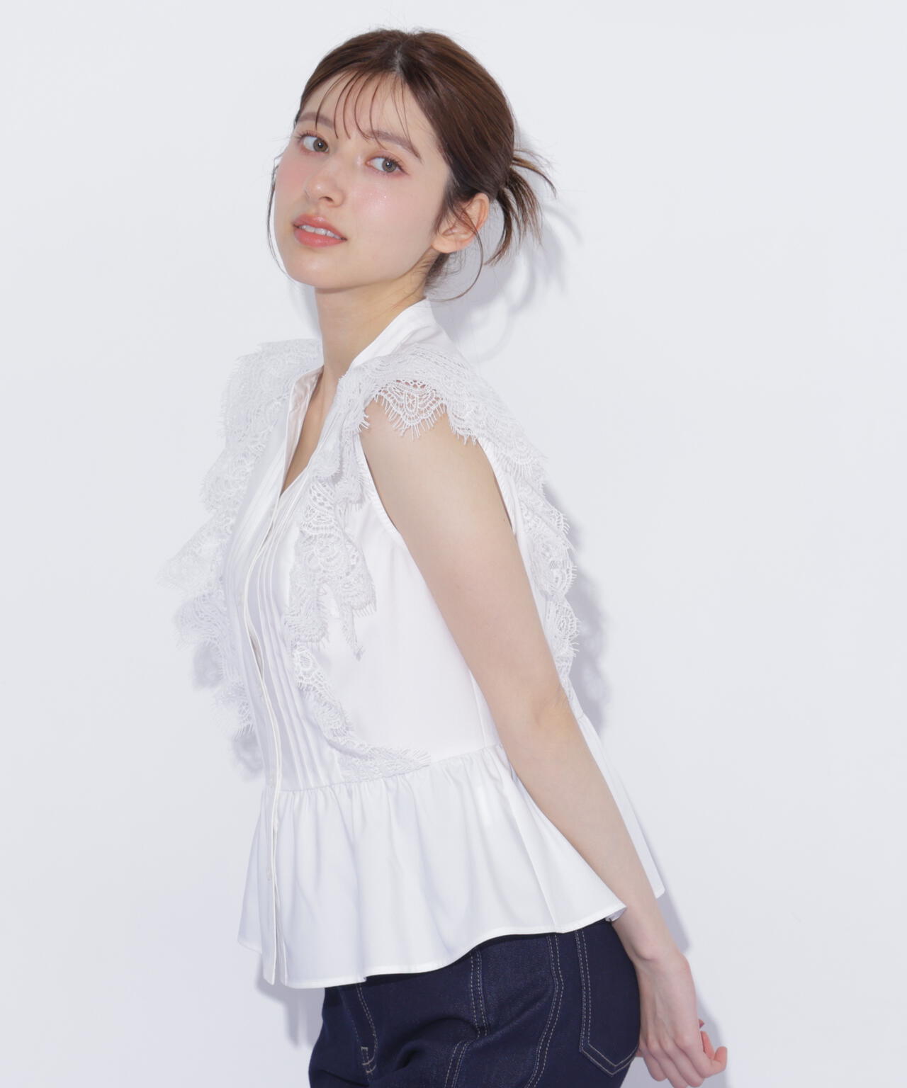 161cm 着用サイズ:FR