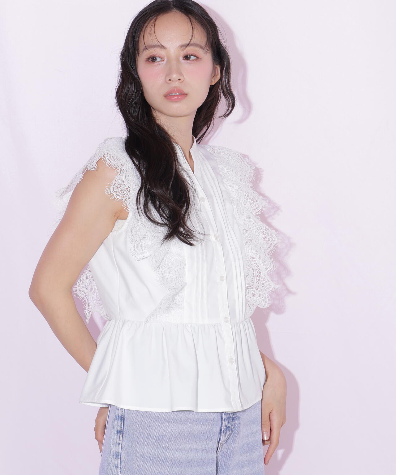 161cm 着用サイズ:FR