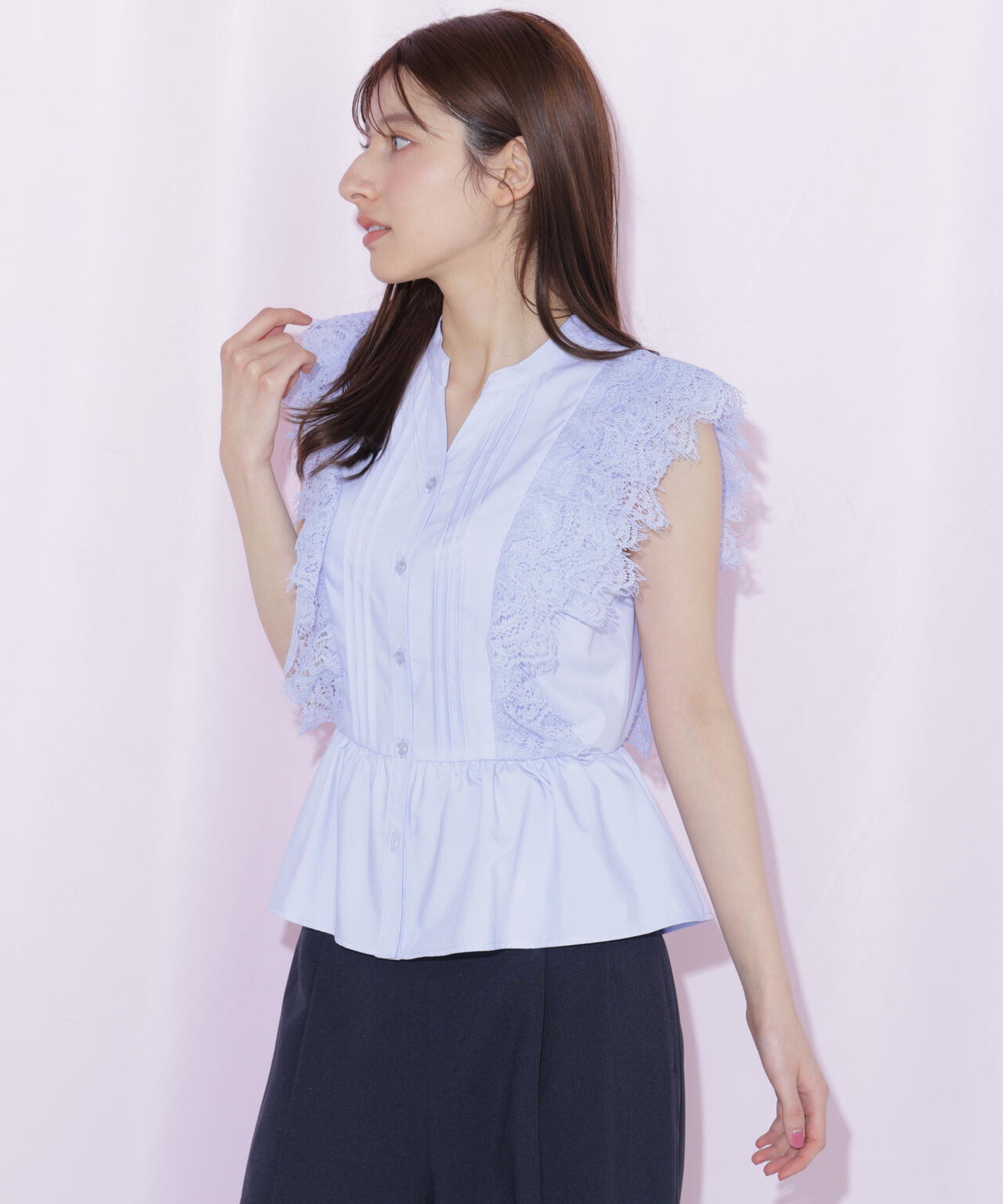 161cm 着用サイズ:FR