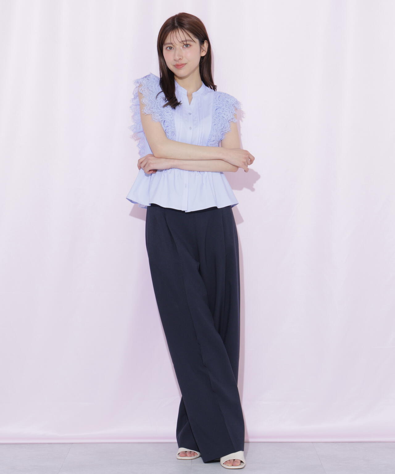 161cm 着用サイズ:FR