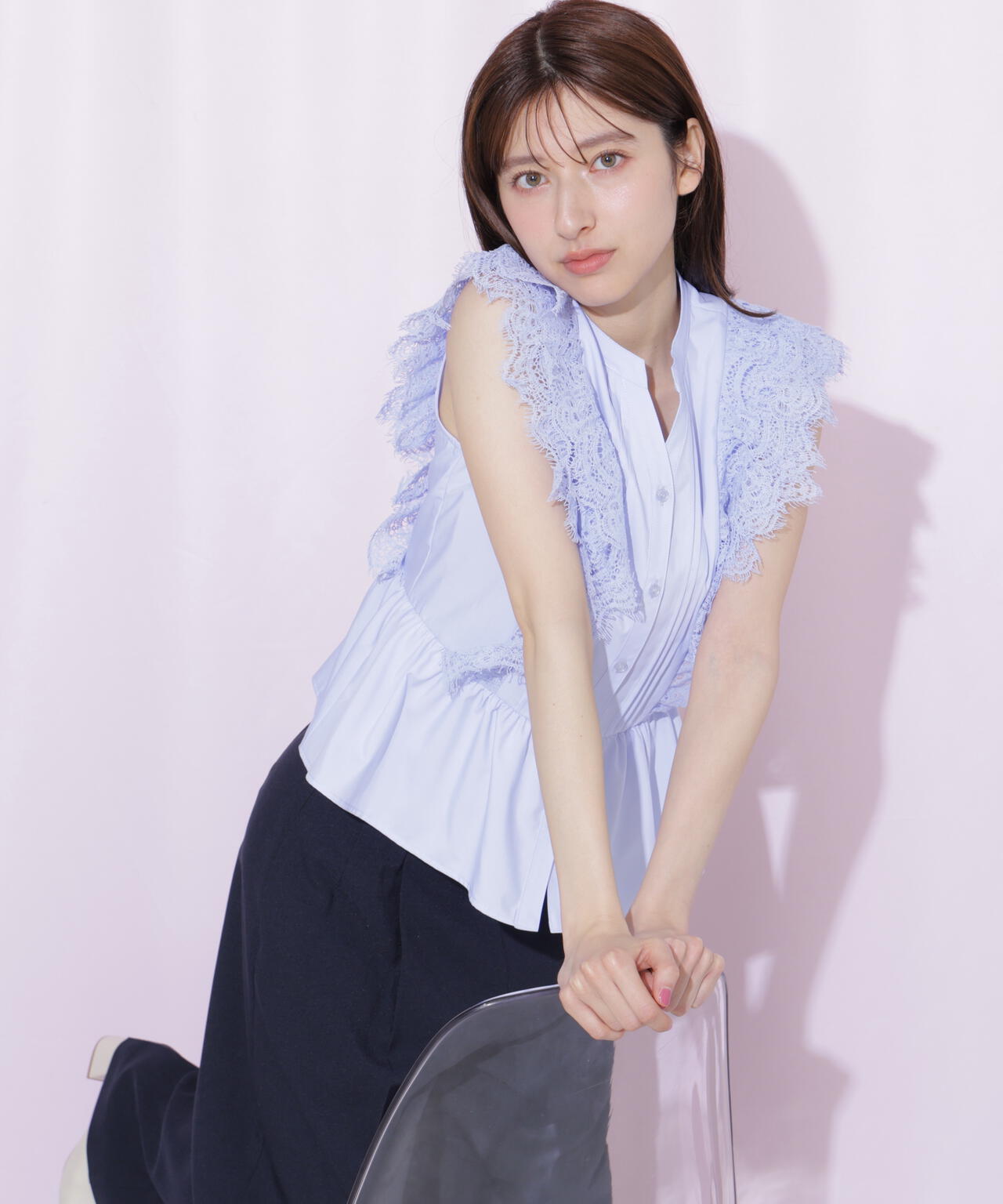 161cm 着用サイズ:FR