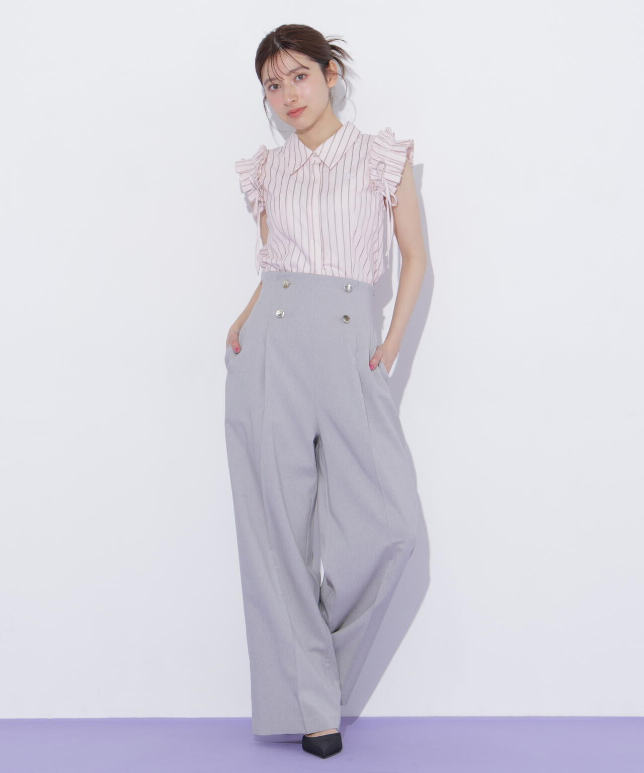 161cm 着用サイズ:FR