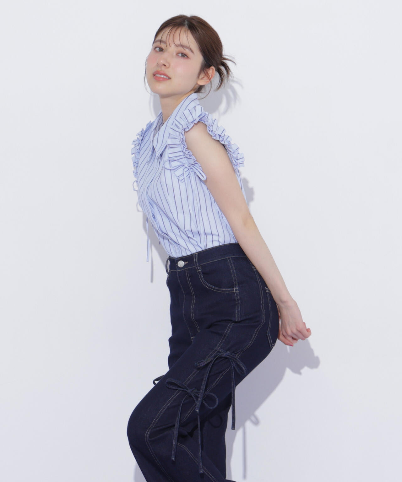 161cm 着用サイズ:FR