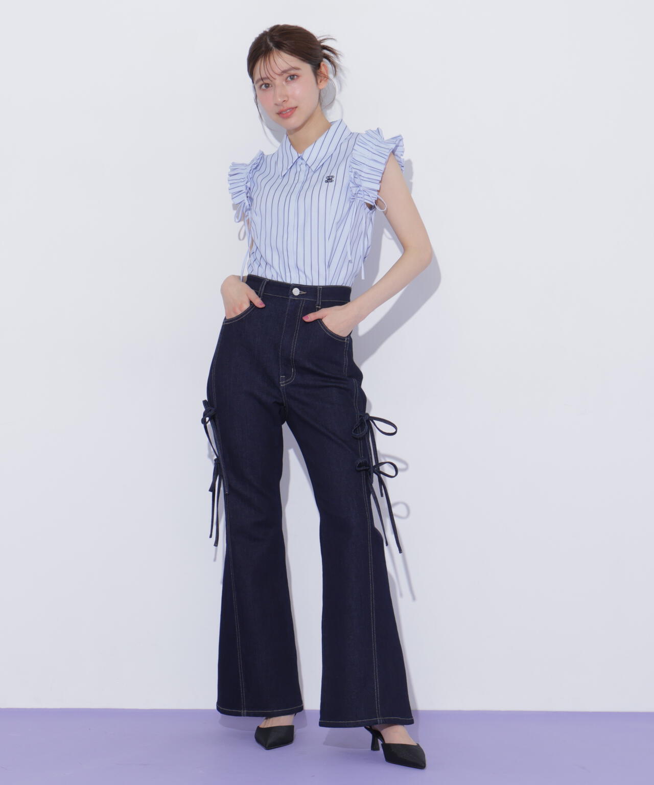 161cm 着用サイズ:FR