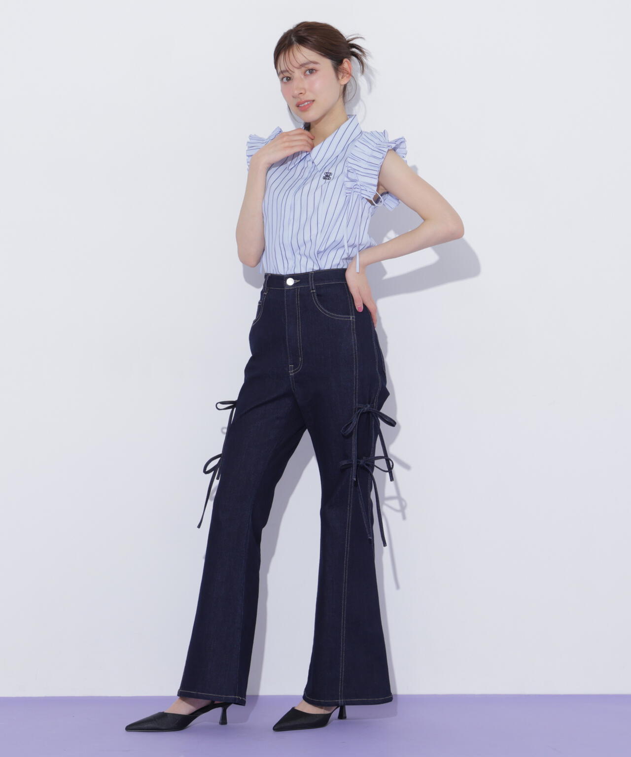 161cm 着用サイズ:FR
