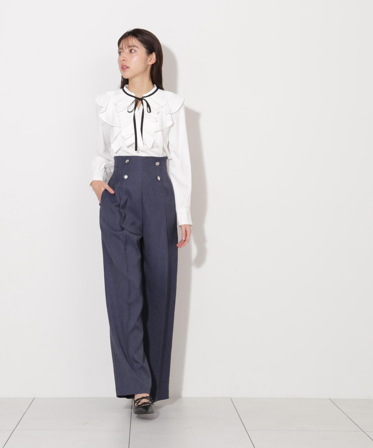 161cm 着用サイズ:FR