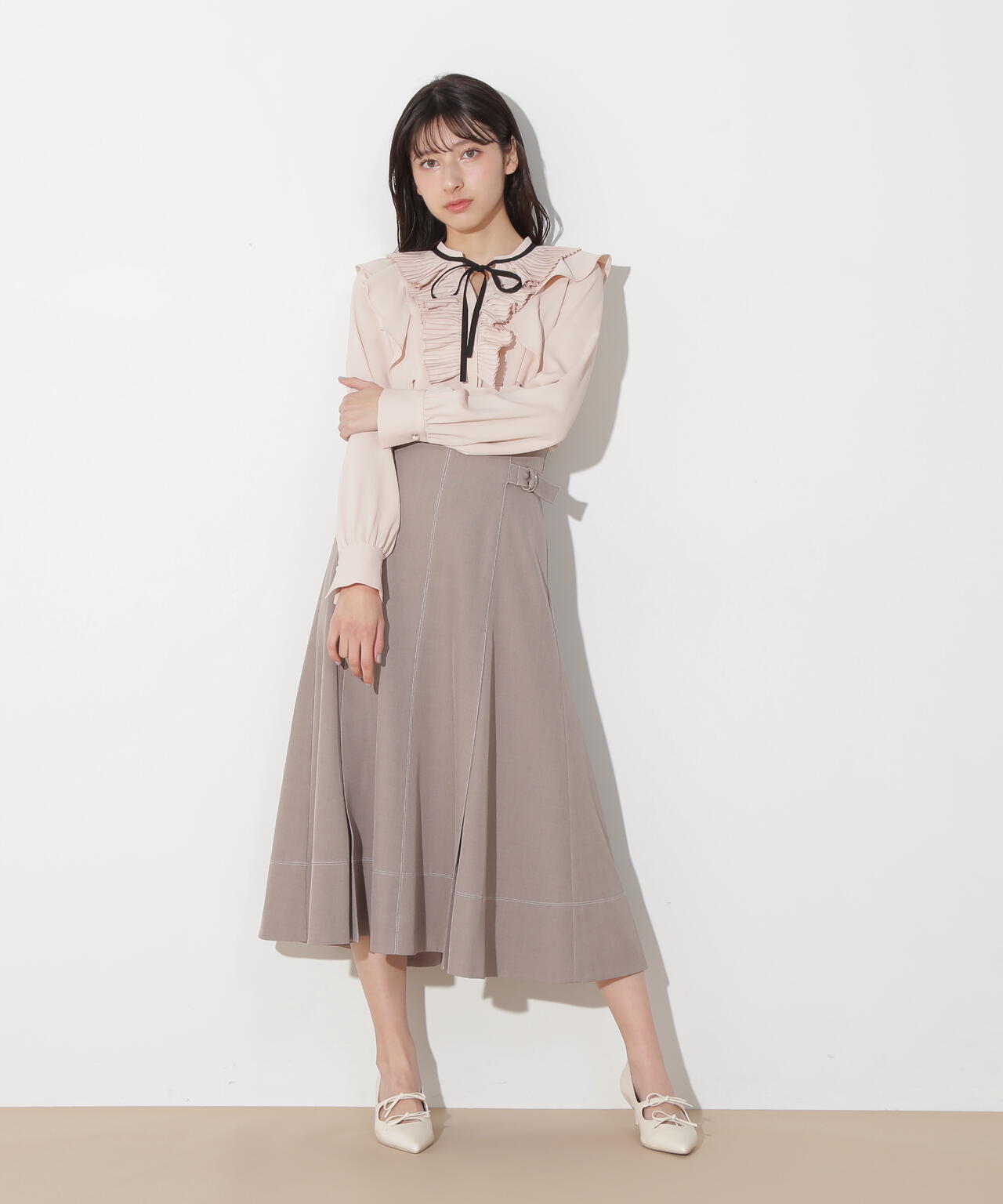 161cm 着用サイズ:FR