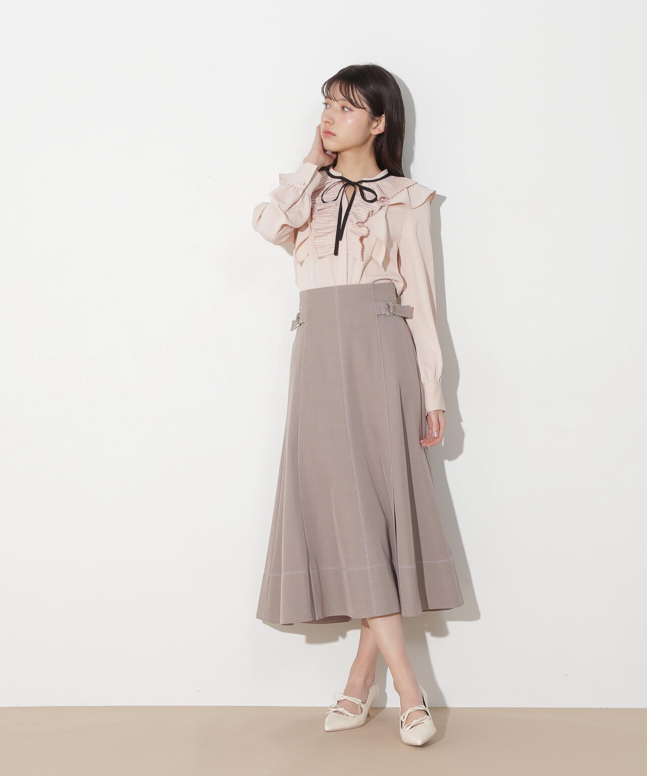 161cm 着用サイズ:FR