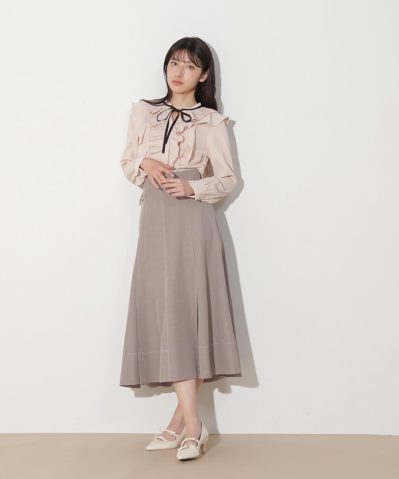 161cm 着用サイズ:FR