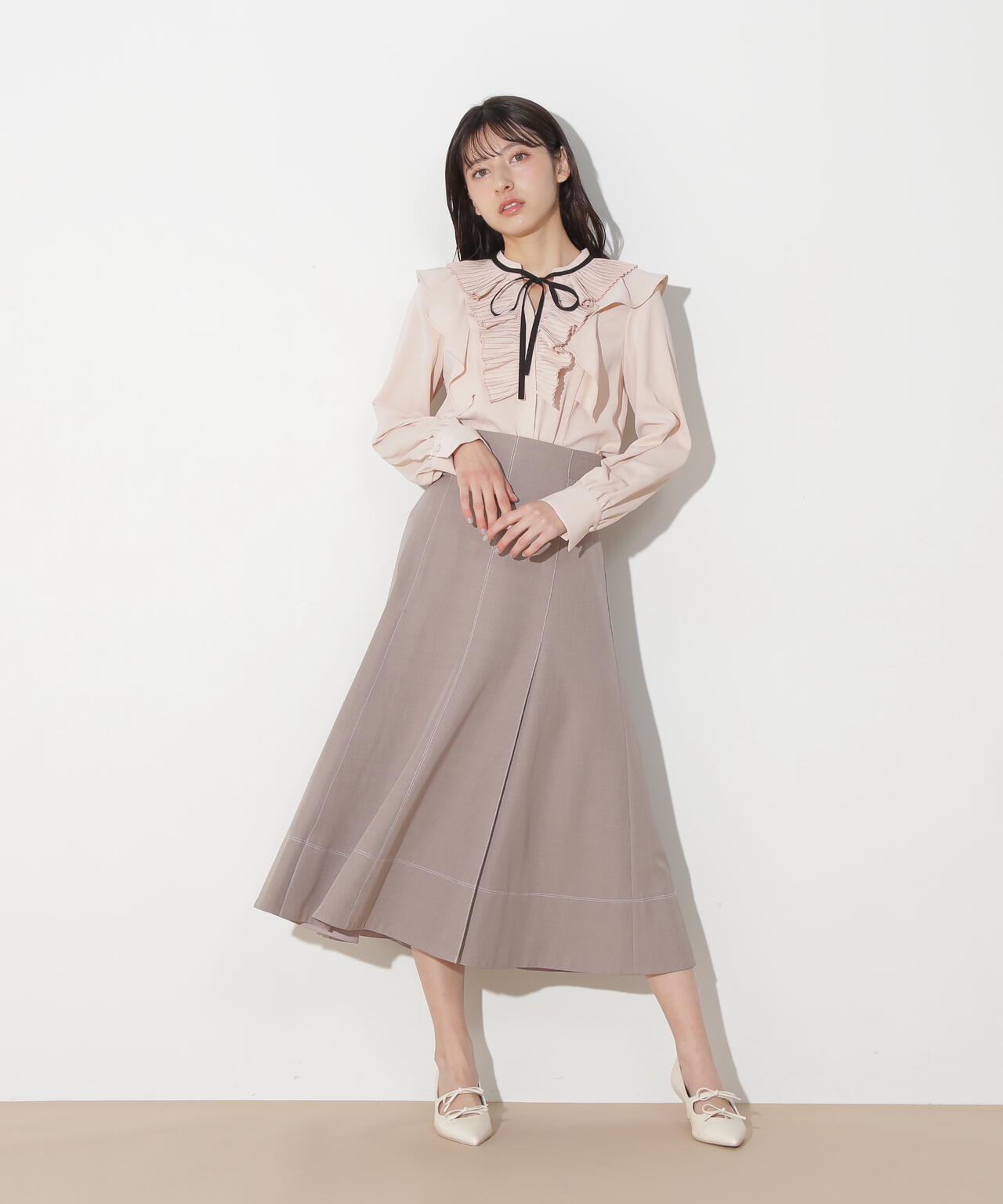 161cm 着用サイズ:FR