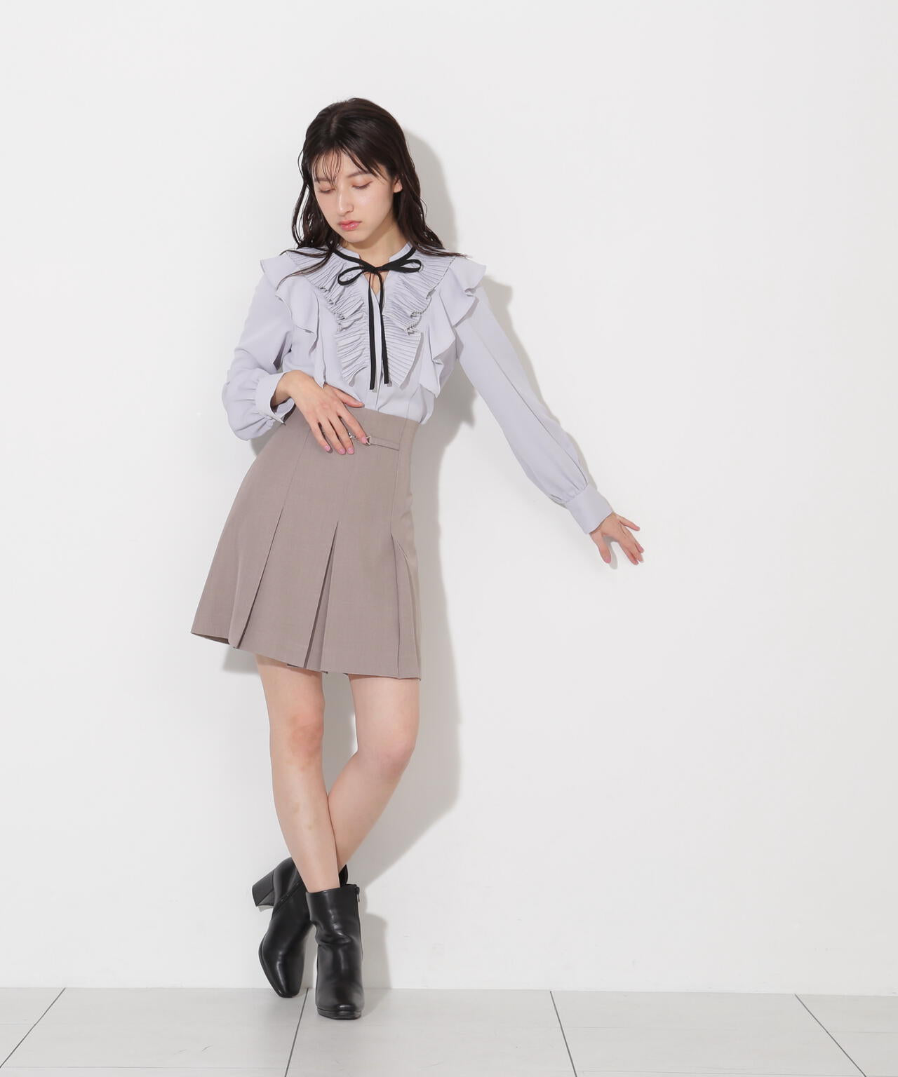 161cm 着用サイズ:FR