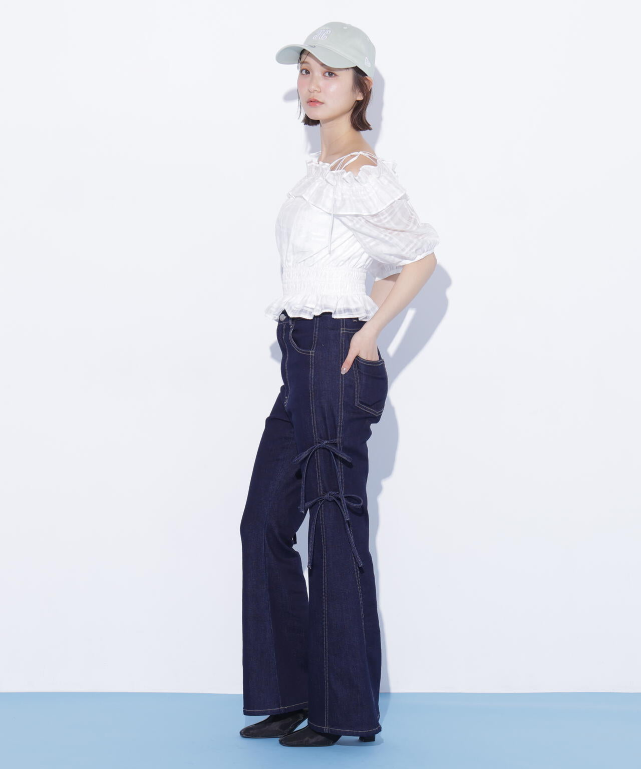 162cm 着用サイズ:FR
