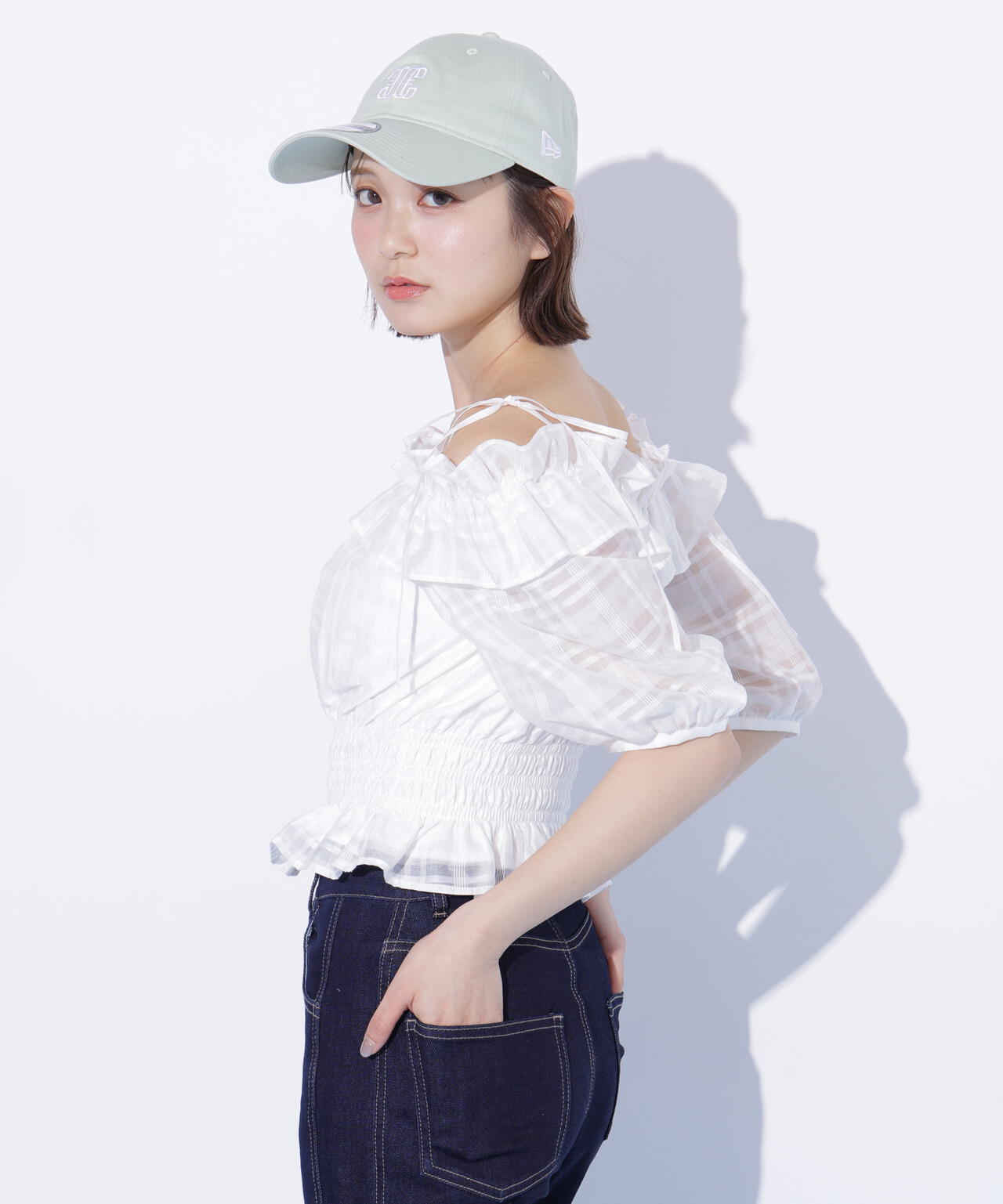162cm 着用サイズ:FR