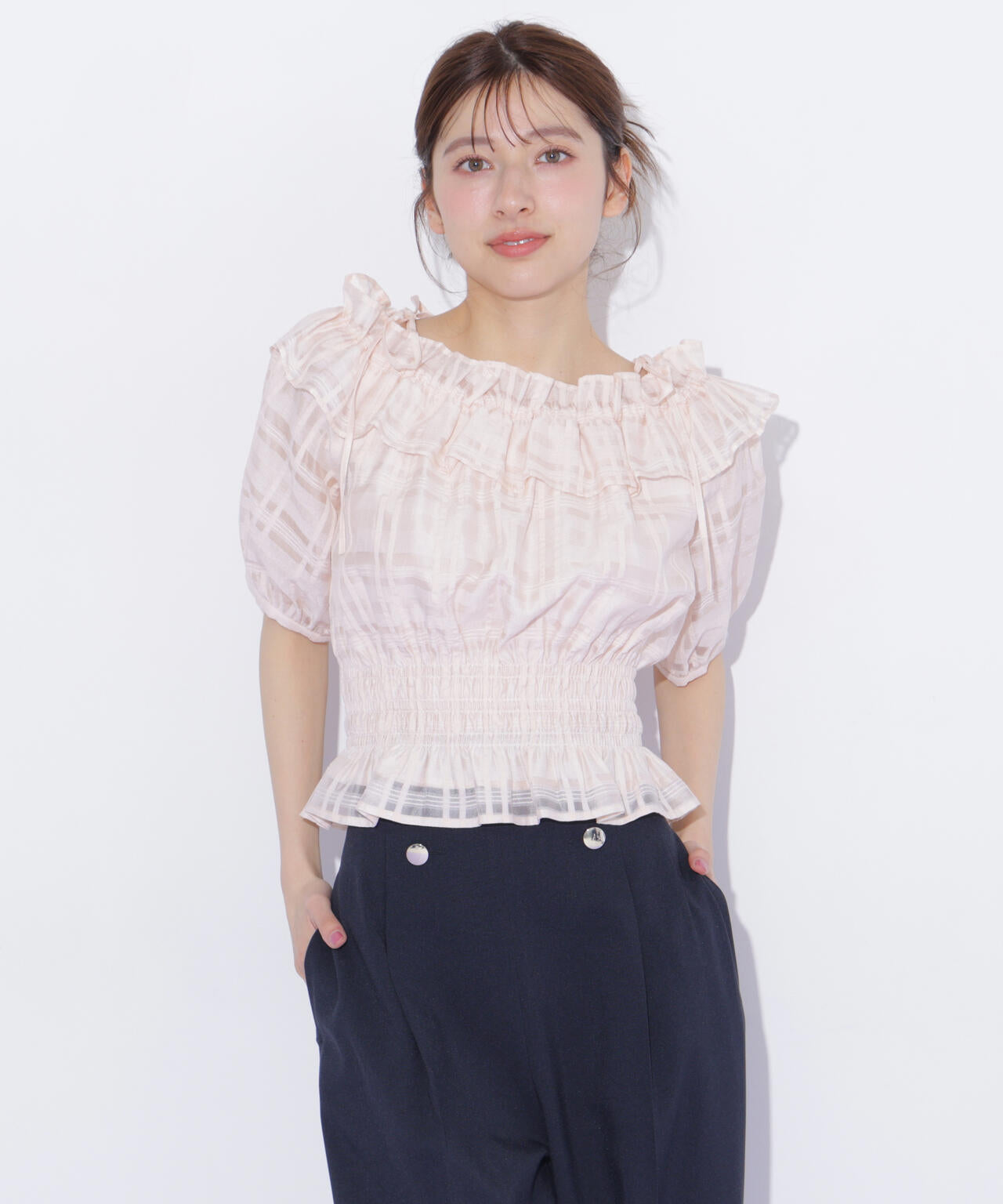 161cm 着用サイズ:FR