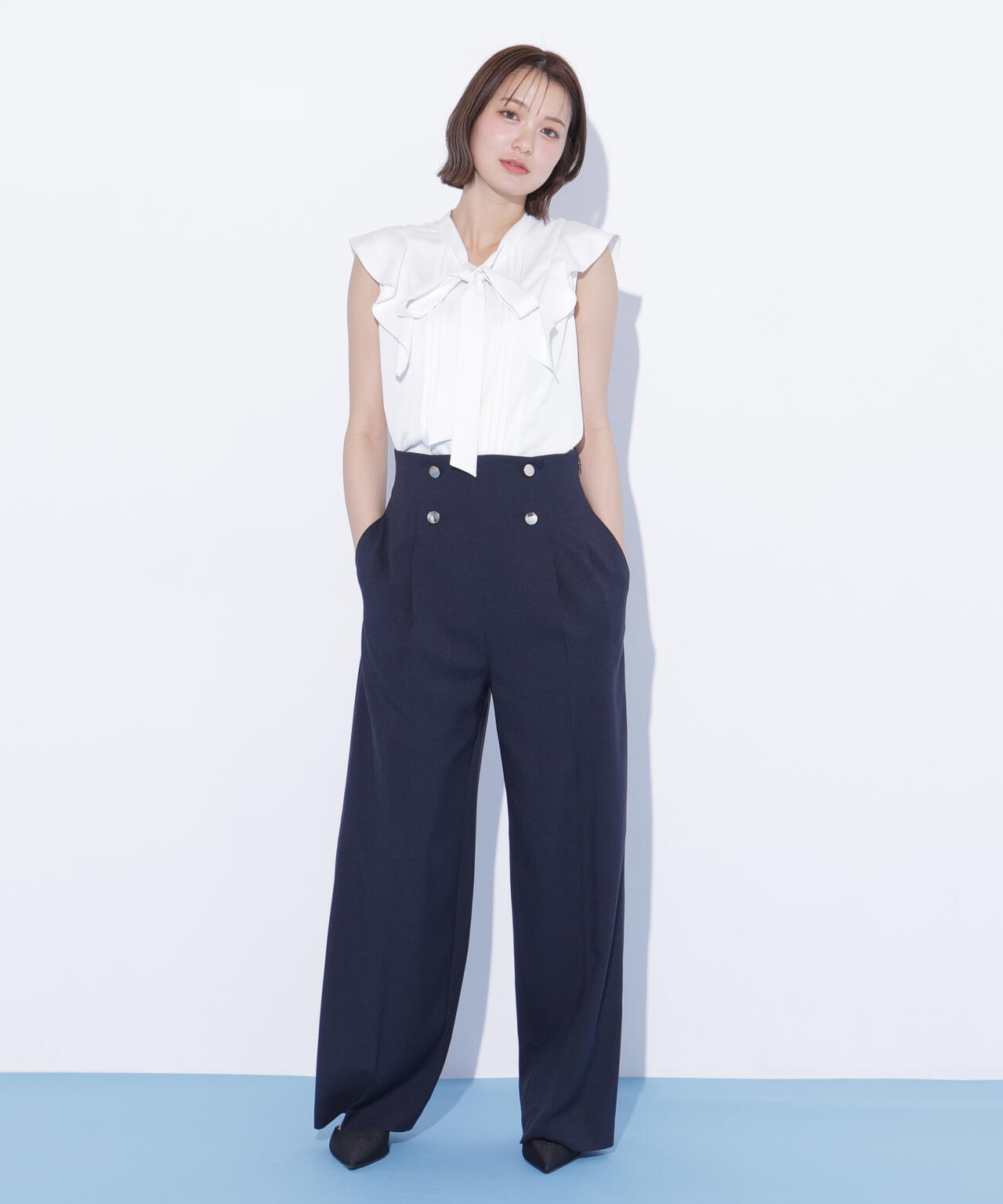 162cm 着用サイズ:FR