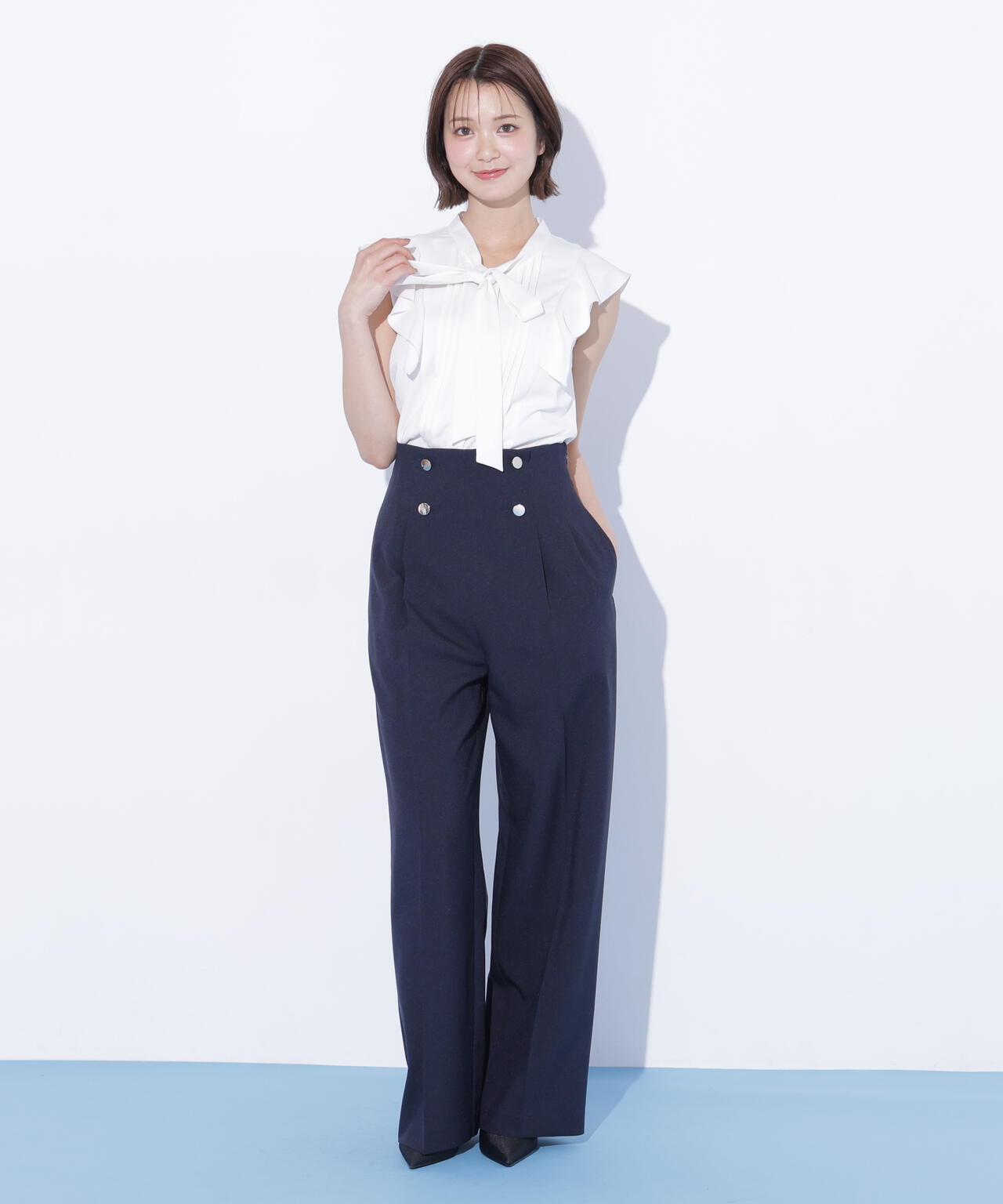 162cm 着用サイズ:FR