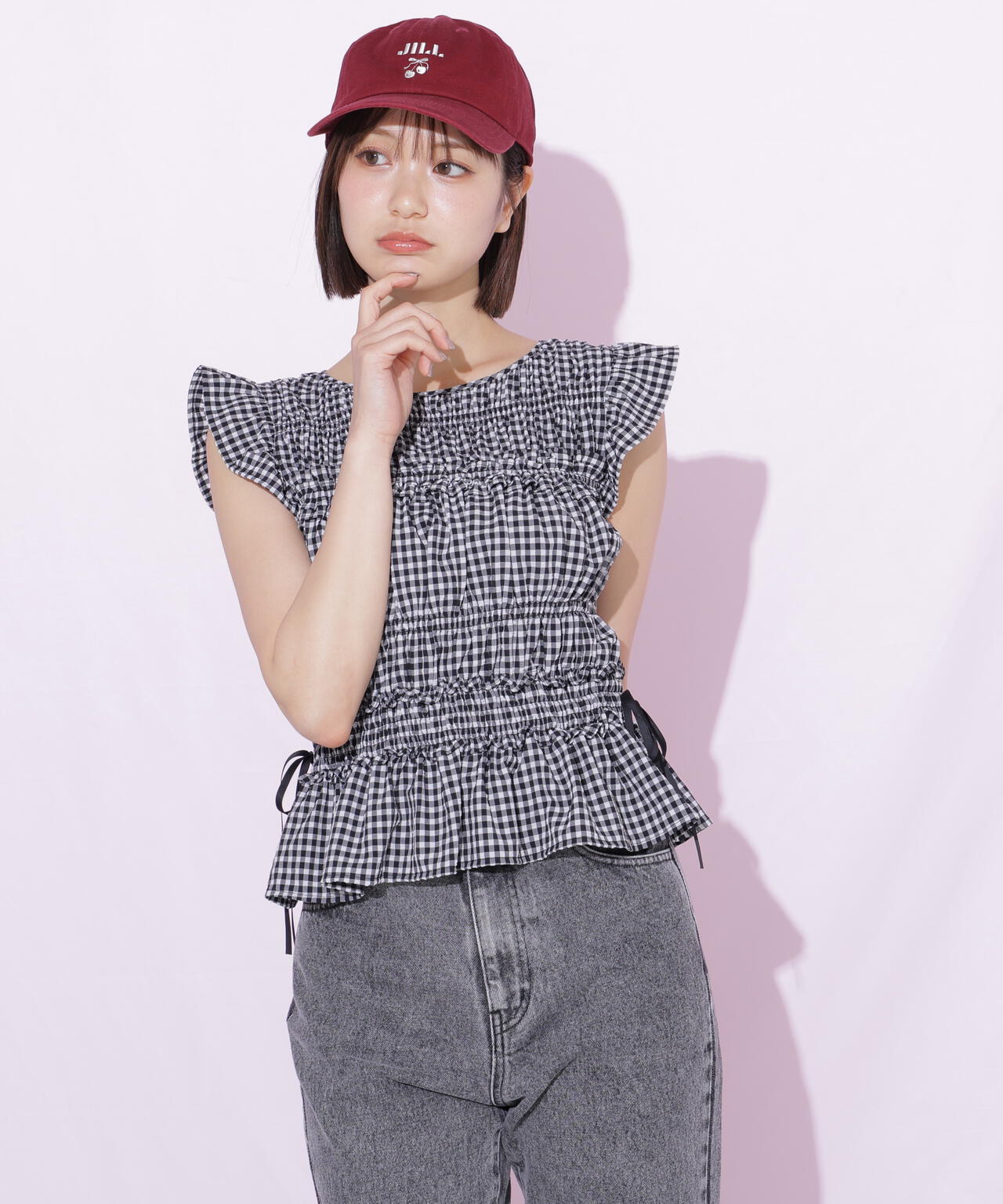 162cm 着用サイズ:FR