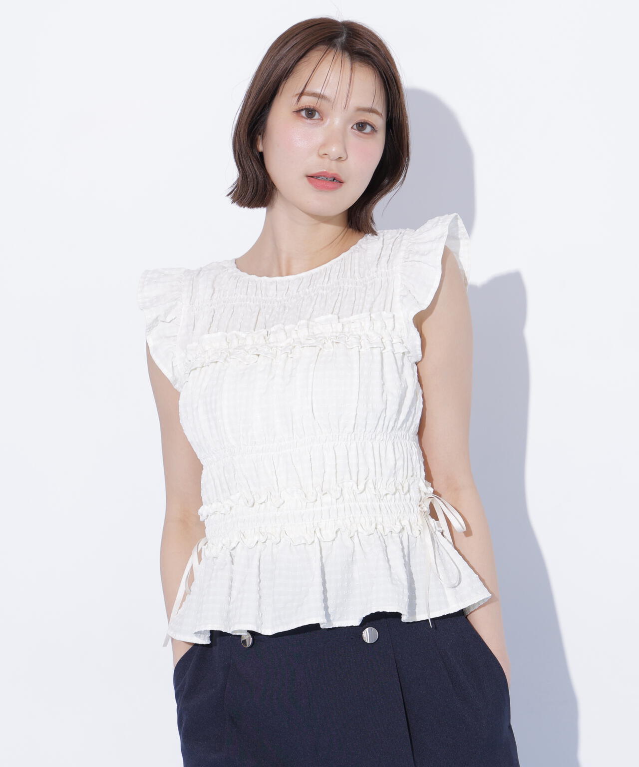 162cm 着用サイズ:FR