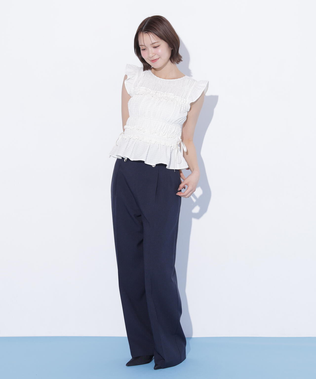 162cm 着用サイズ:FR