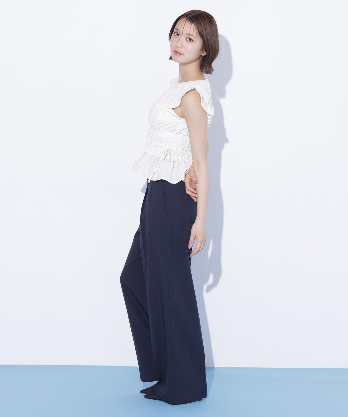 162cm 着用サイズ:FR