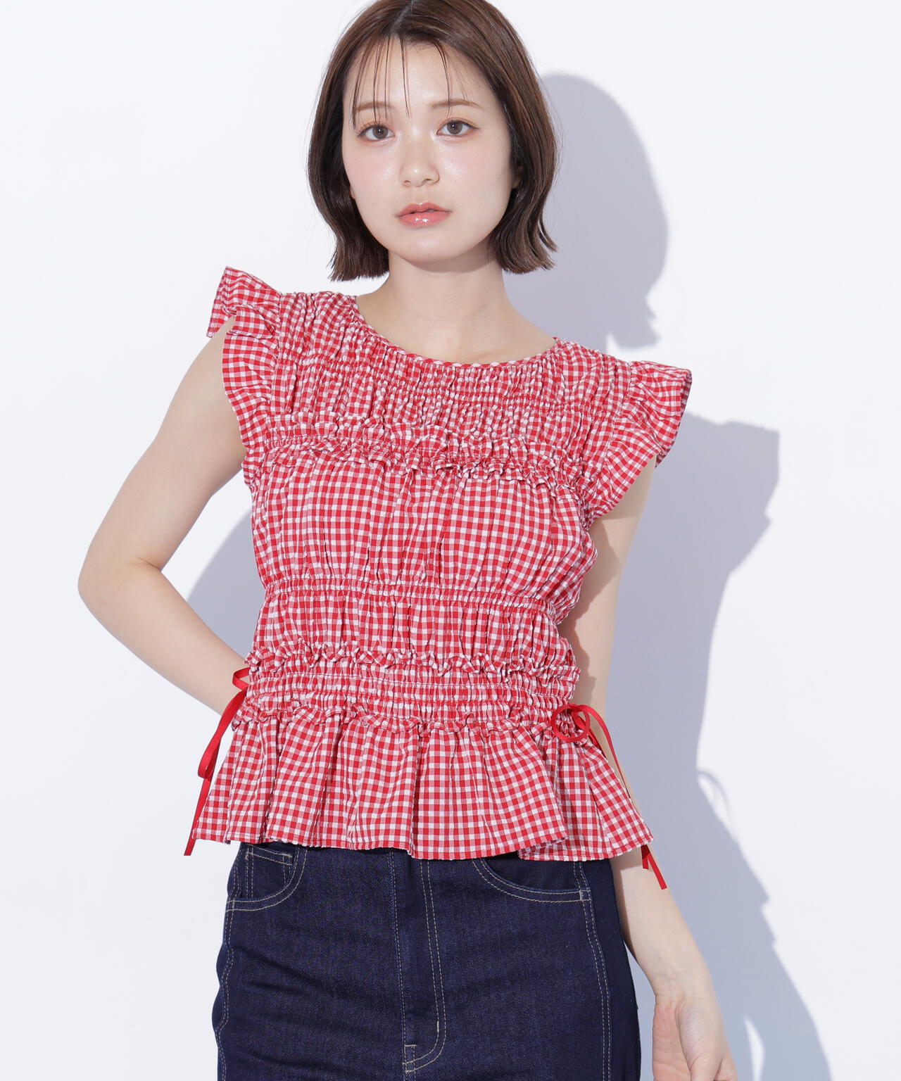 162cm 着用サイズ:FR