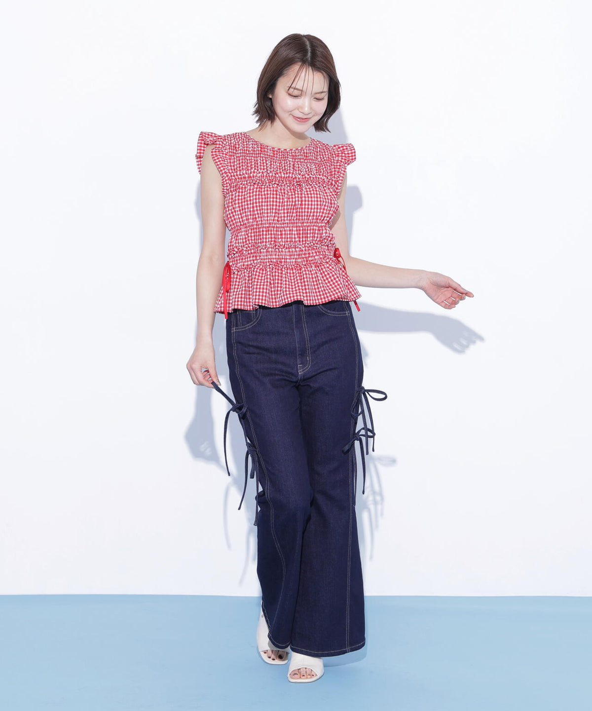 162cm 着用サイズ:FR