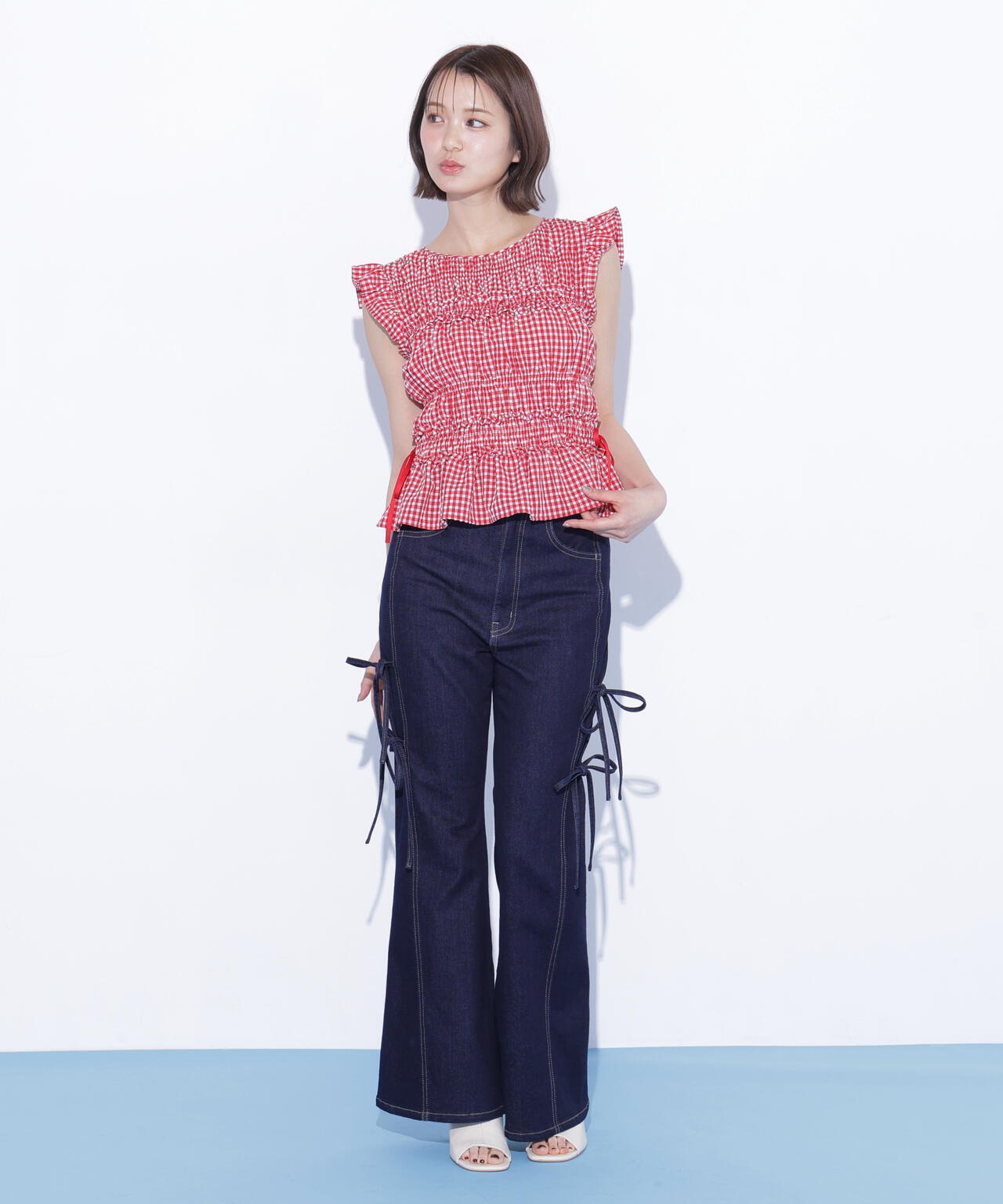 162cm 着用サイズ:FR