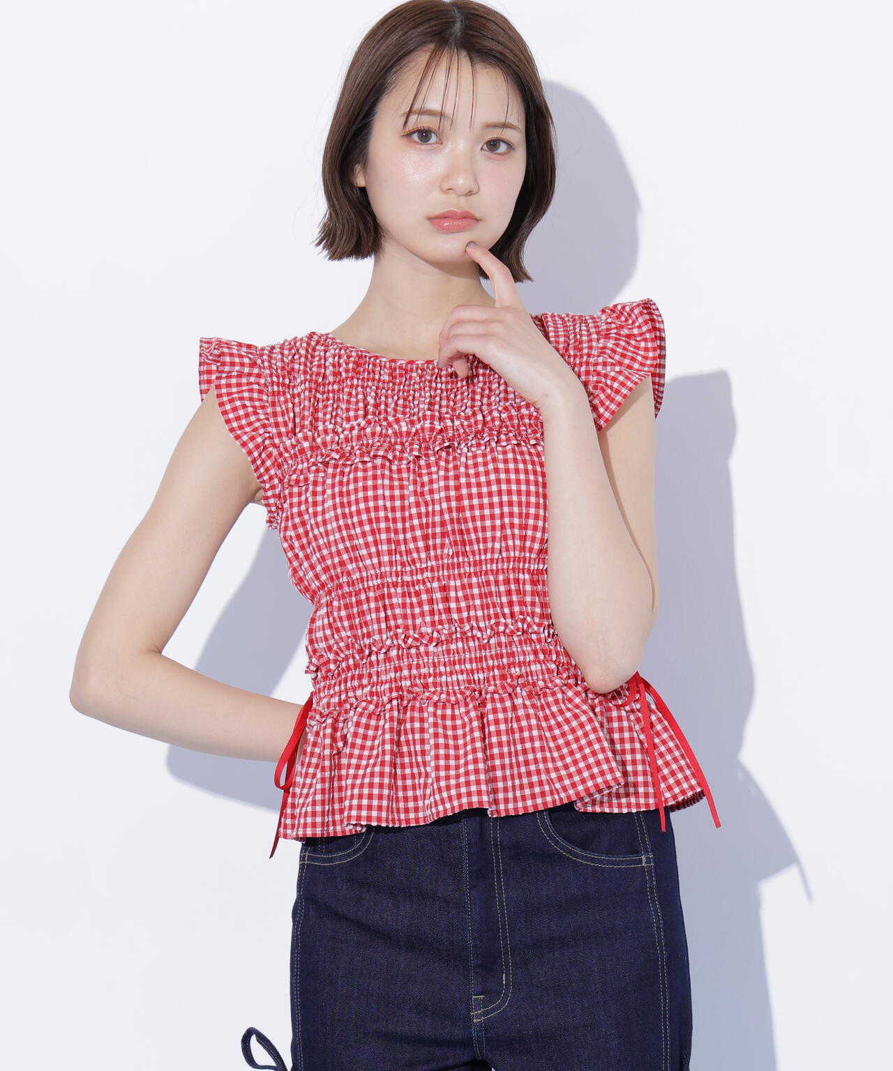 162cm 着用サイズ:FR