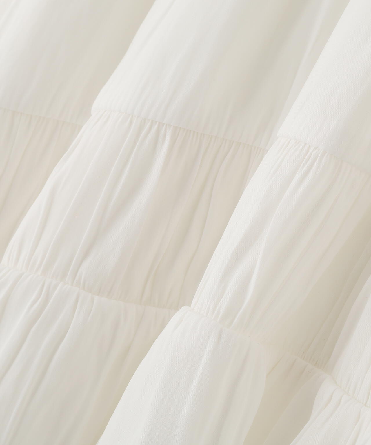 割線ランダムティアードスカート